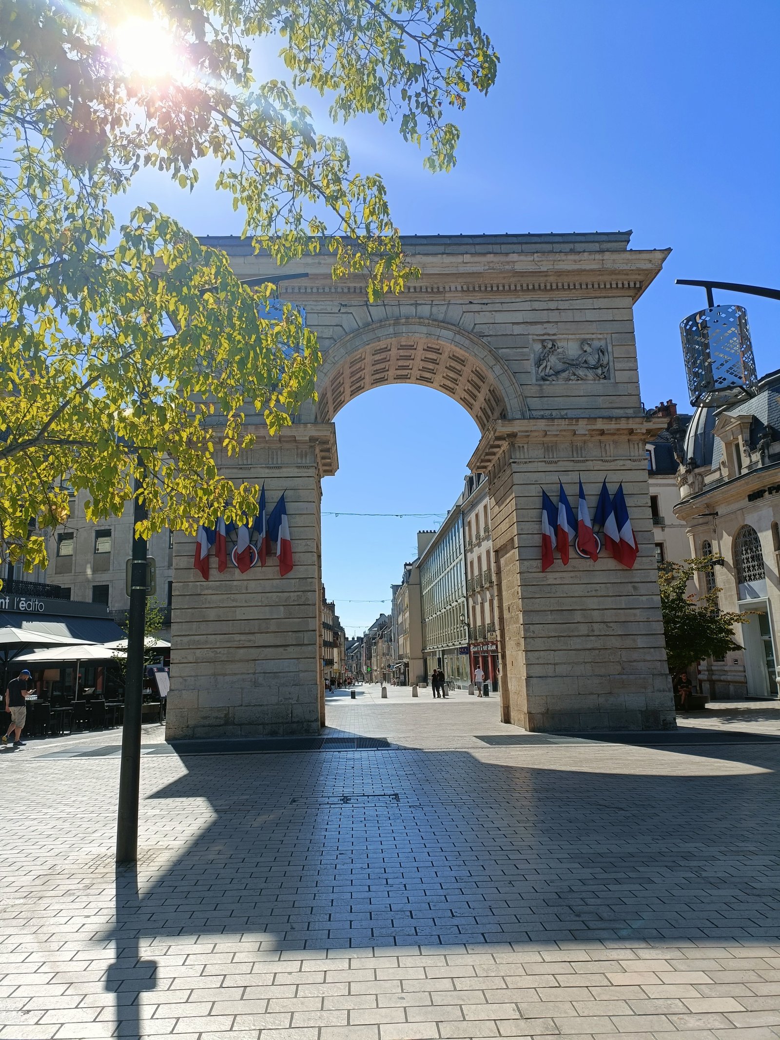 Porte Guillaume à Dijon en France