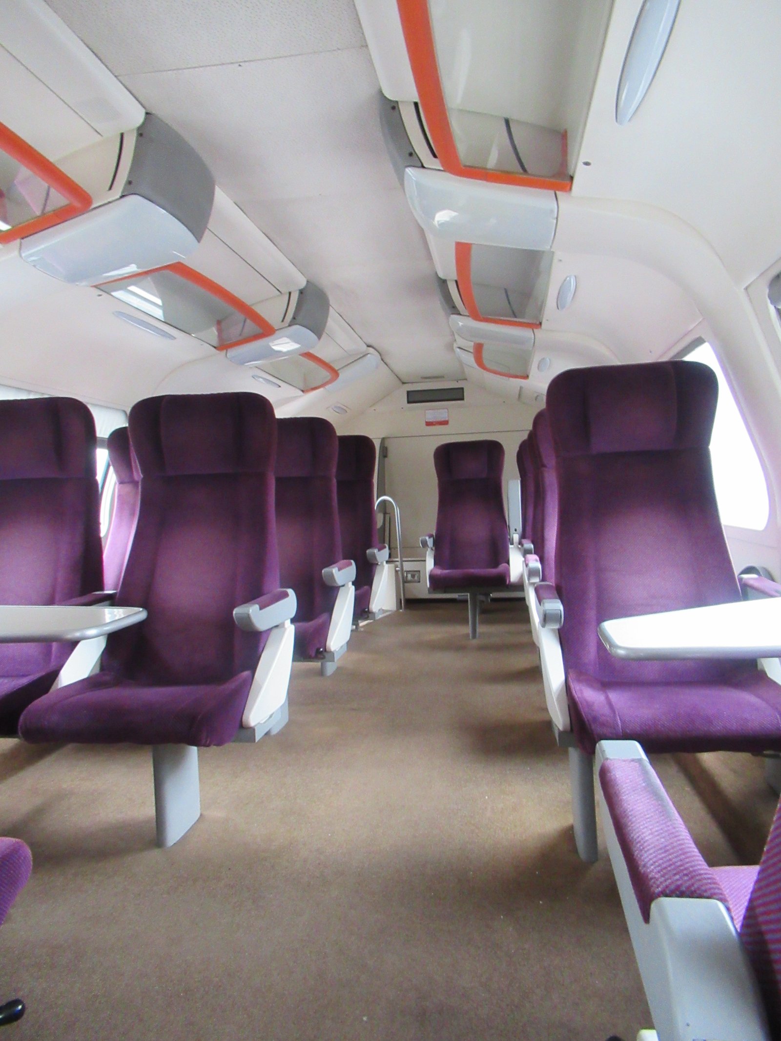 Sièges d'un TGV marocain