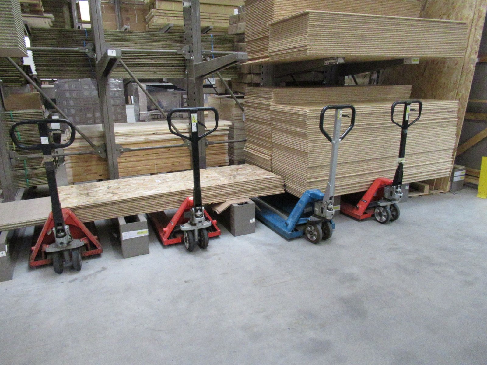 Transpalettes manuels