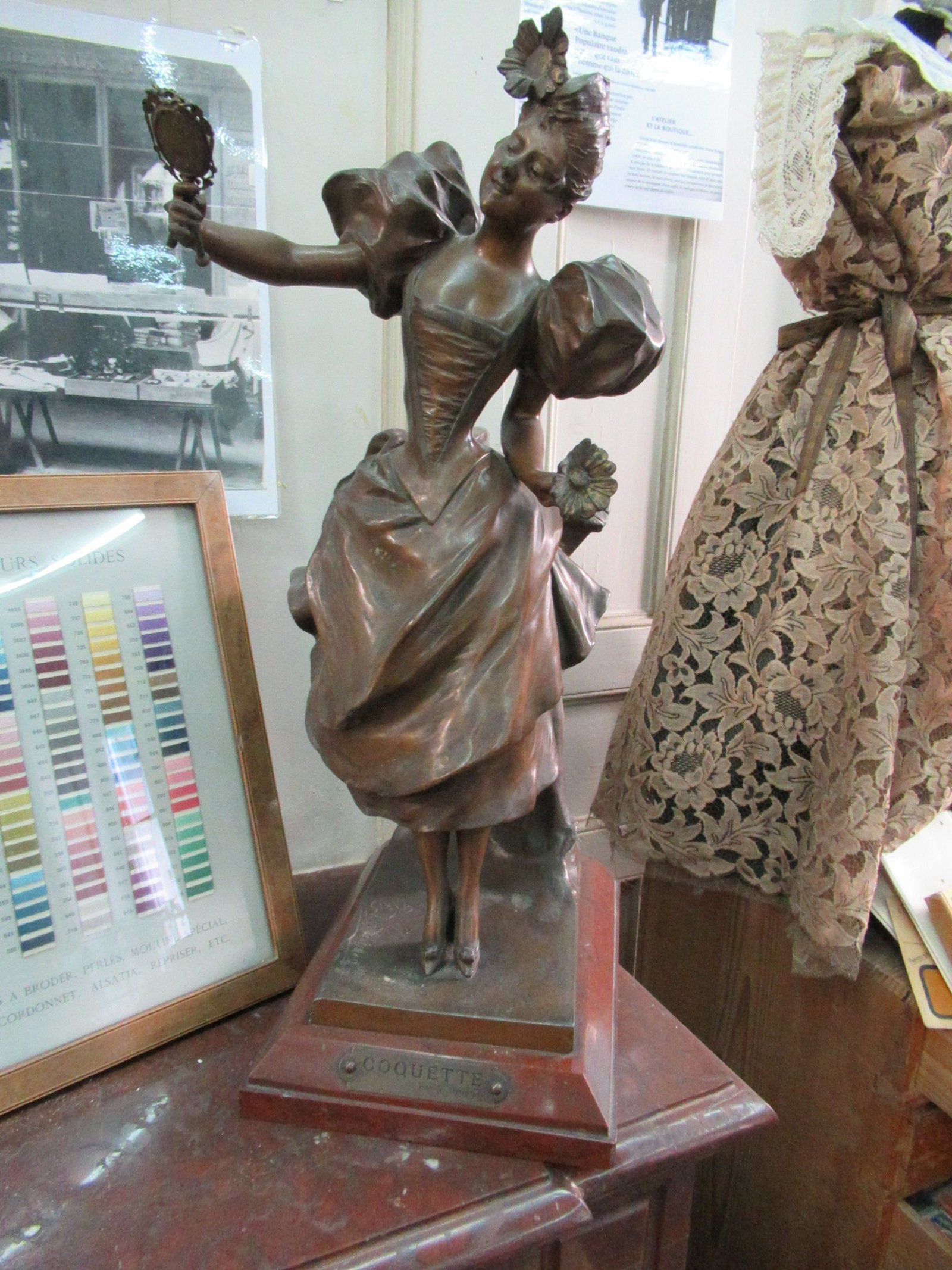 Sculpture ancienne en bronze