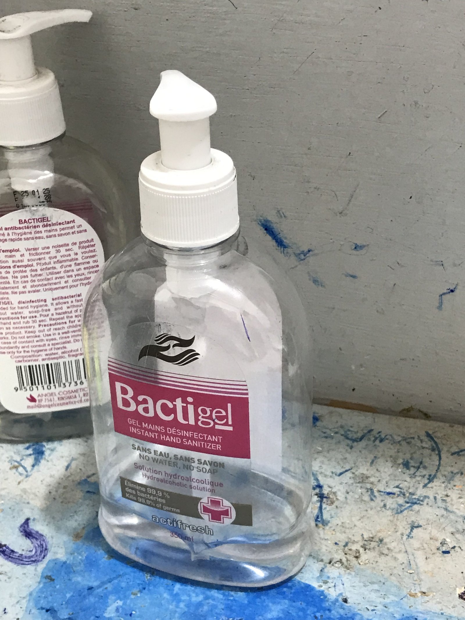 Désinfectant, gel de mains Bactigel photo gratuite