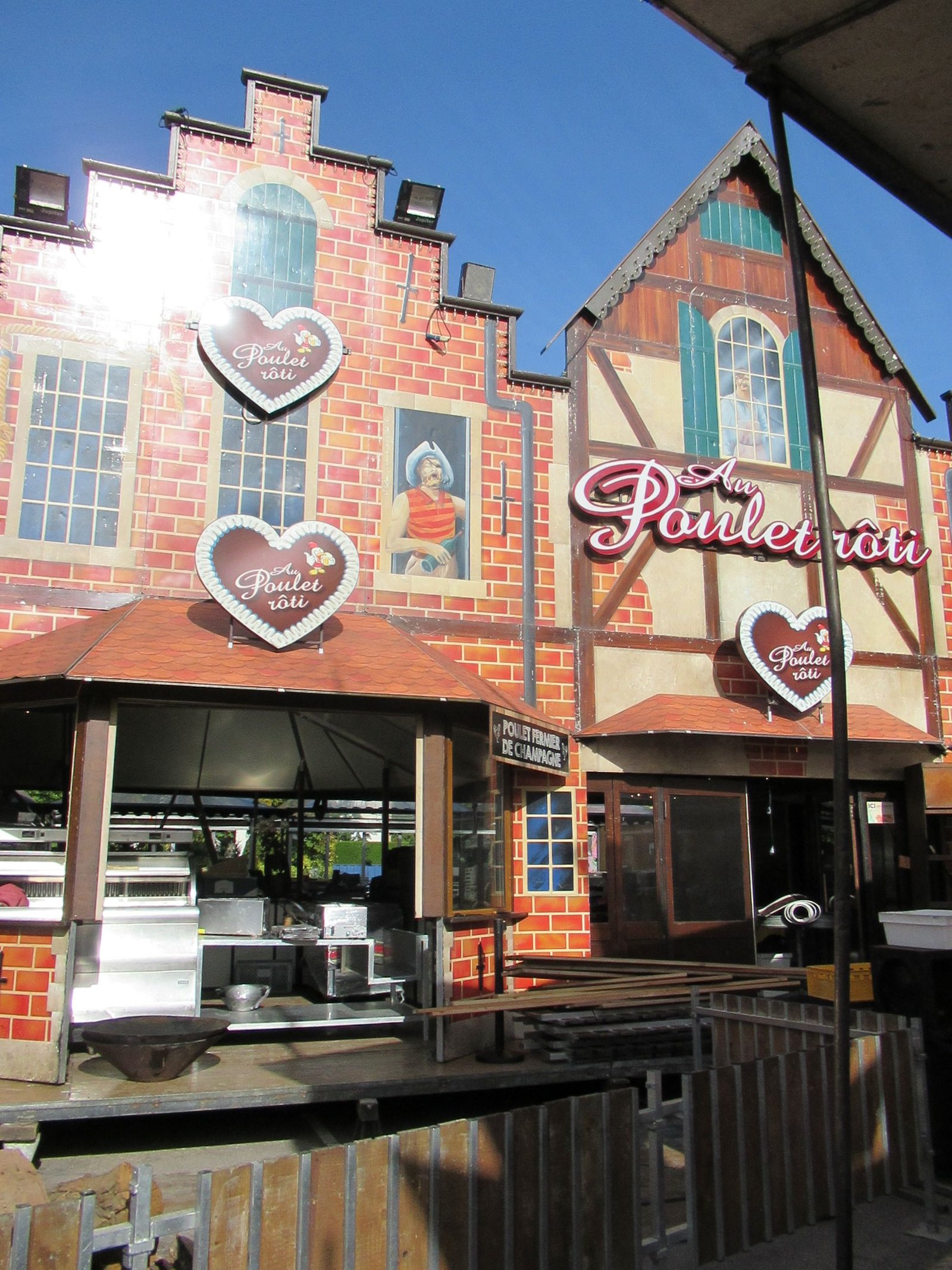 AU POULET ROTI restaurant de fête foraine