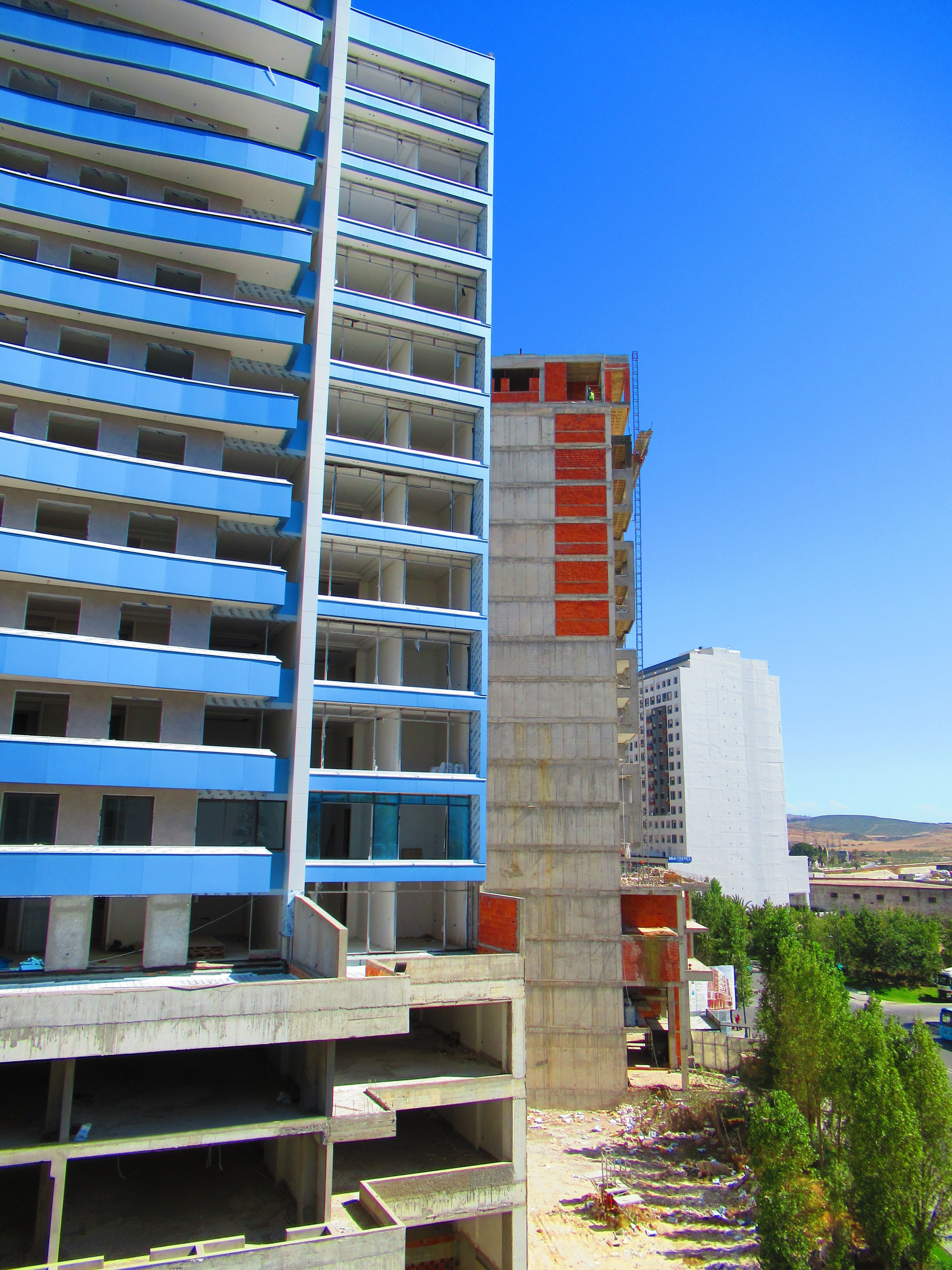 Immeubles en construction