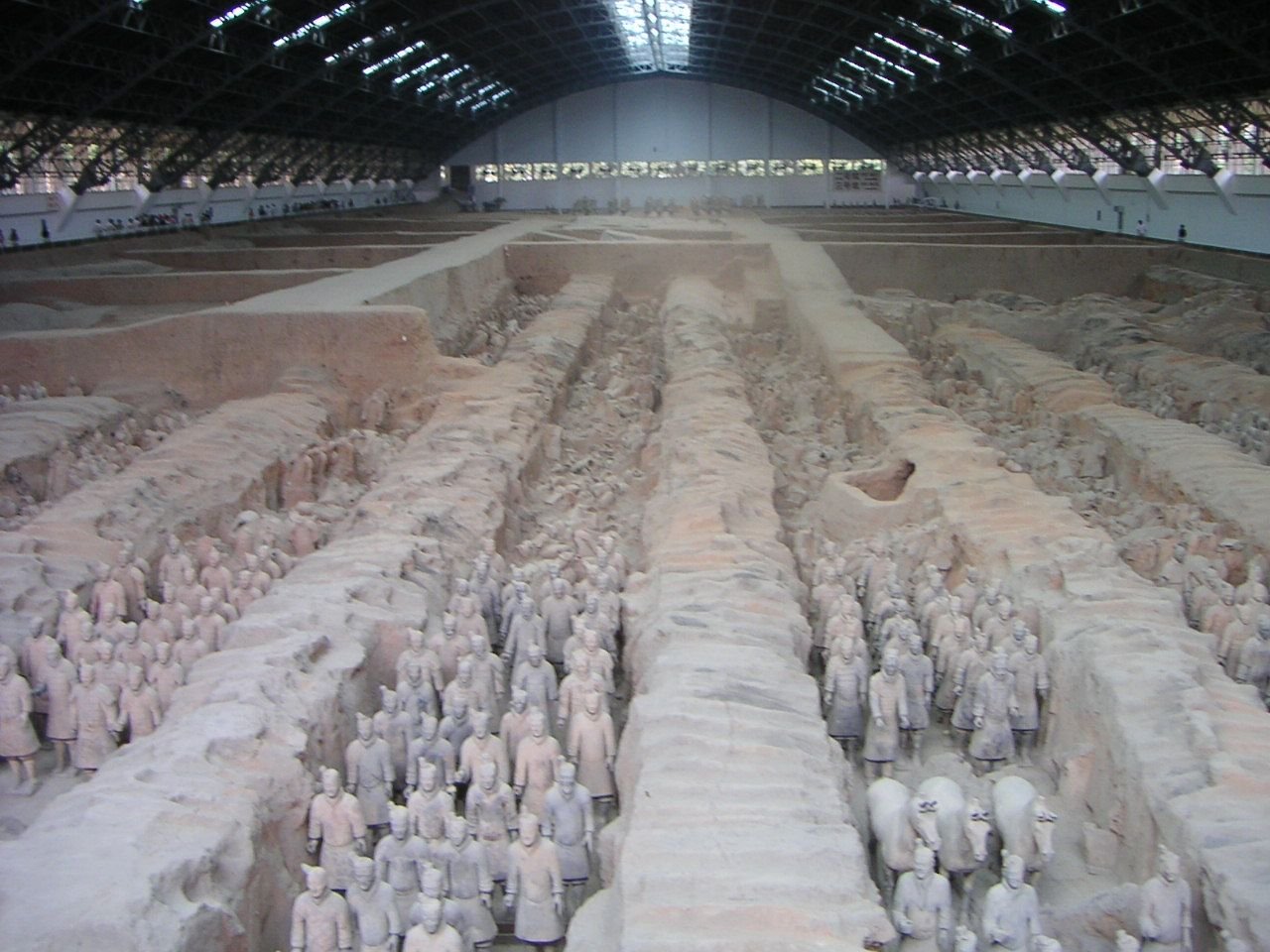 Palais souterrain des soldats de terre cuite à Xi'an