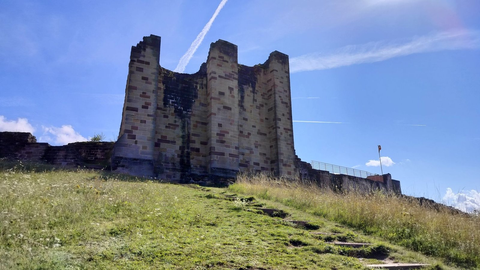 Ruines du château d'Épinal Vosges