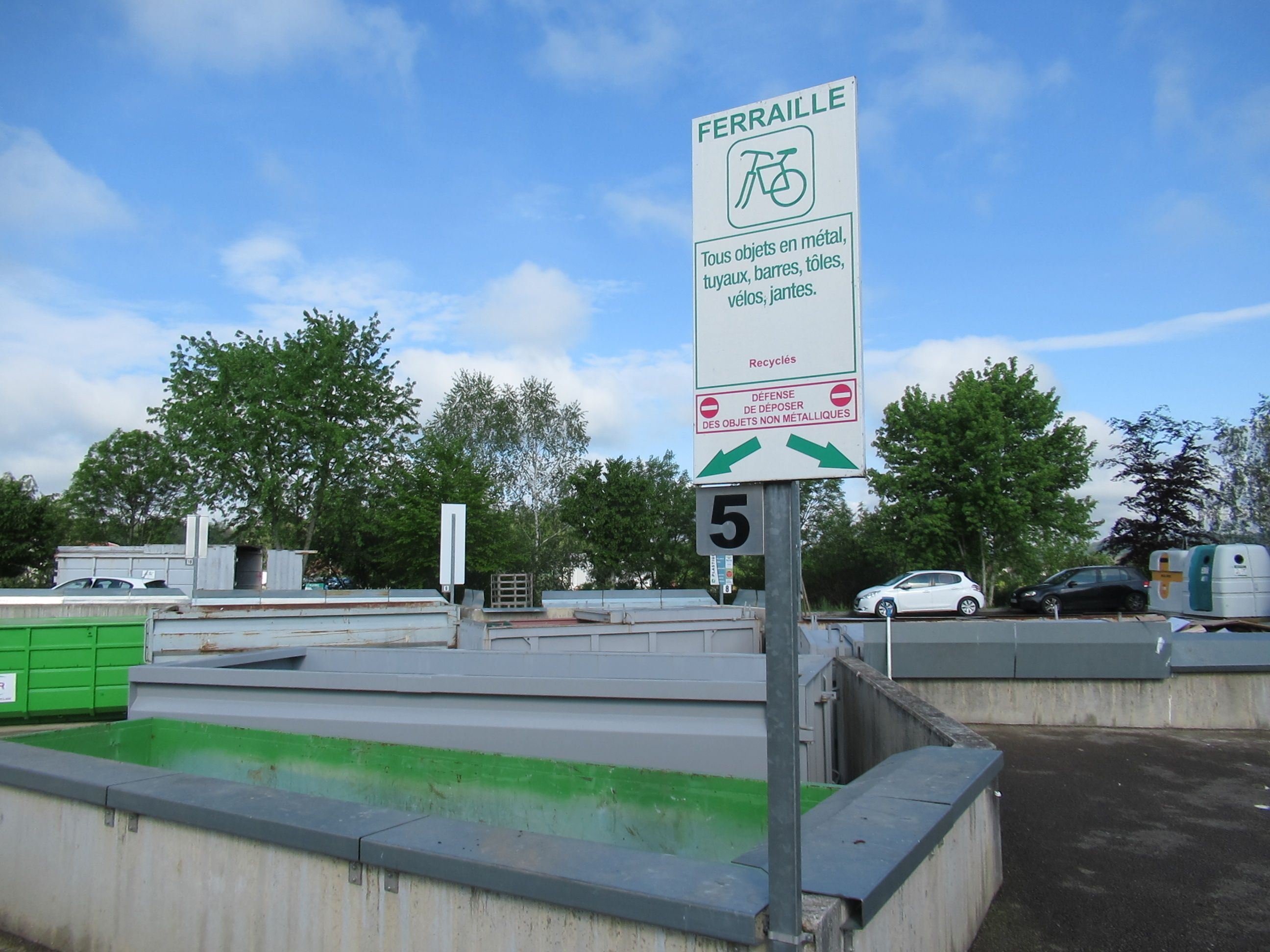 Tri sélectif, déchetterie
