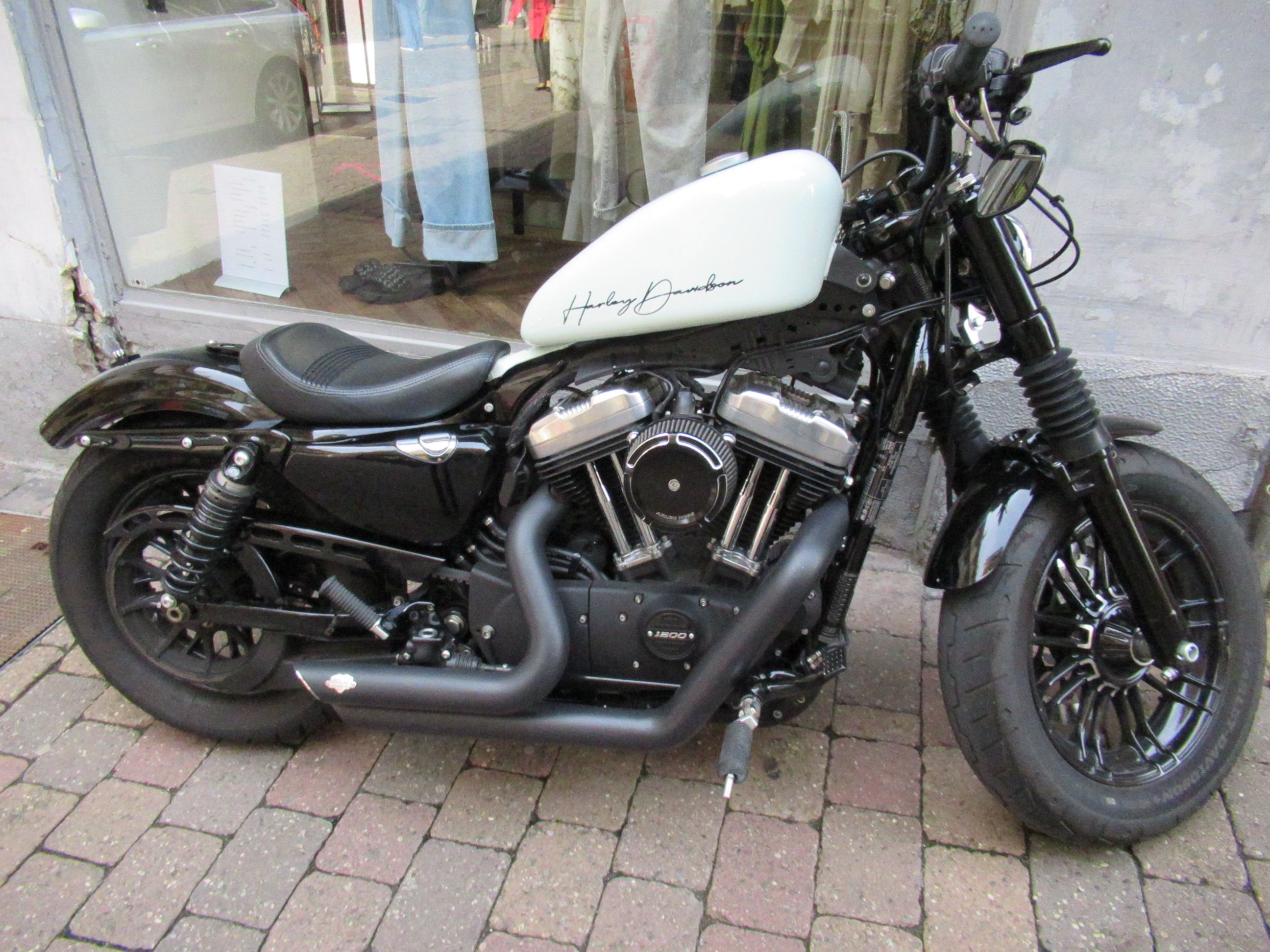 Harley Davidson guidon plat