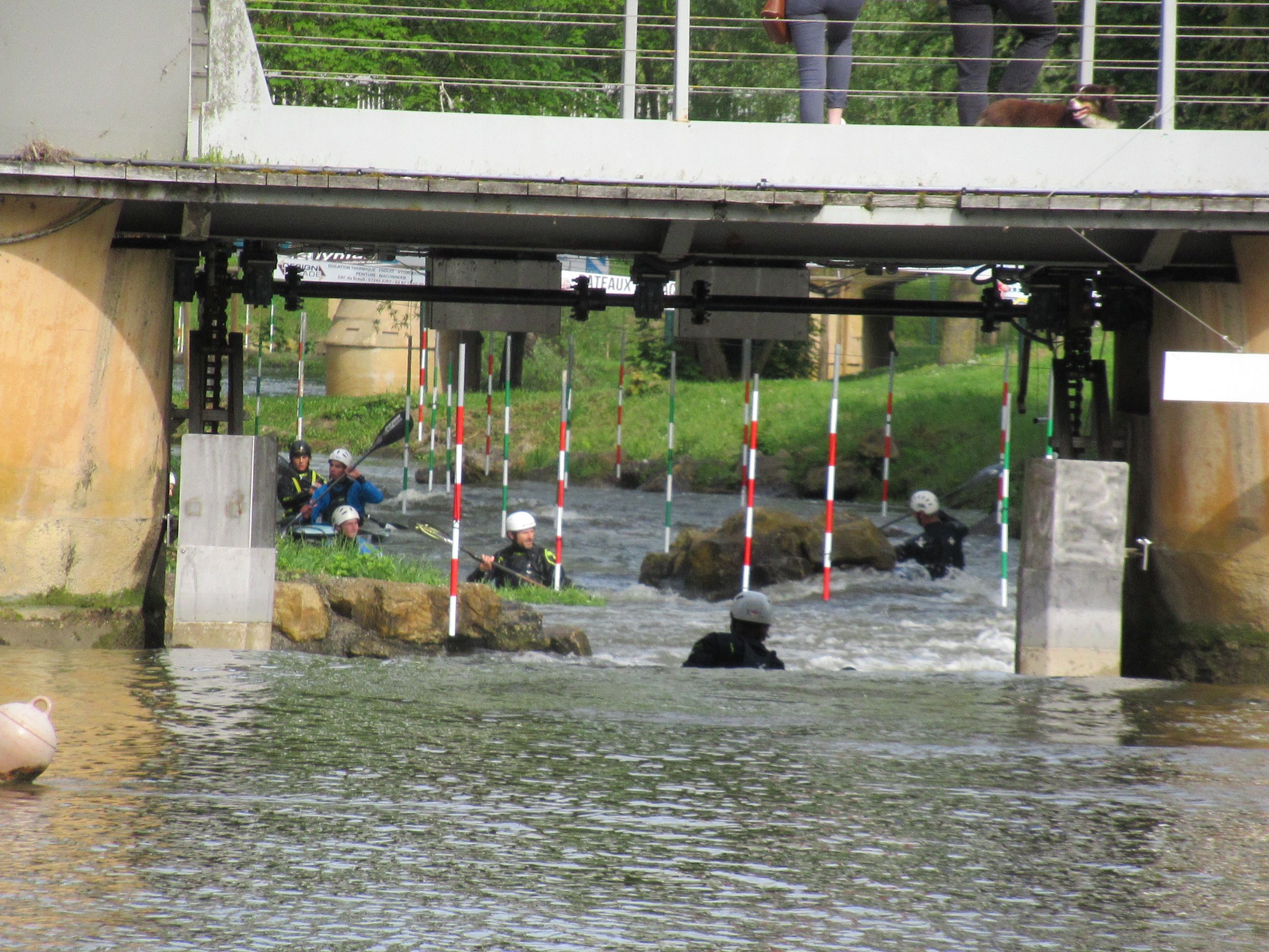 Parcours kayak sur la moselle