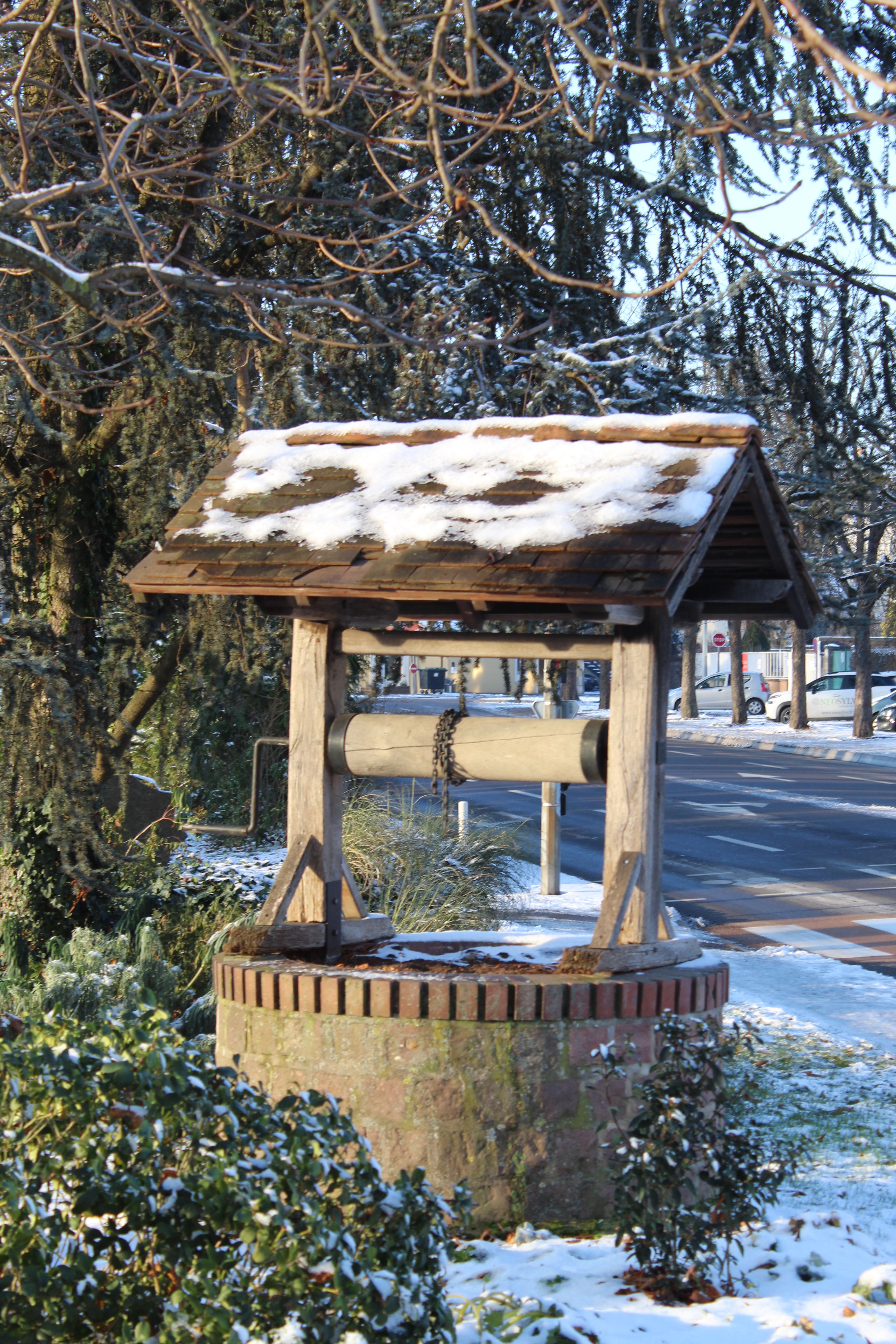 Puit sous la neige