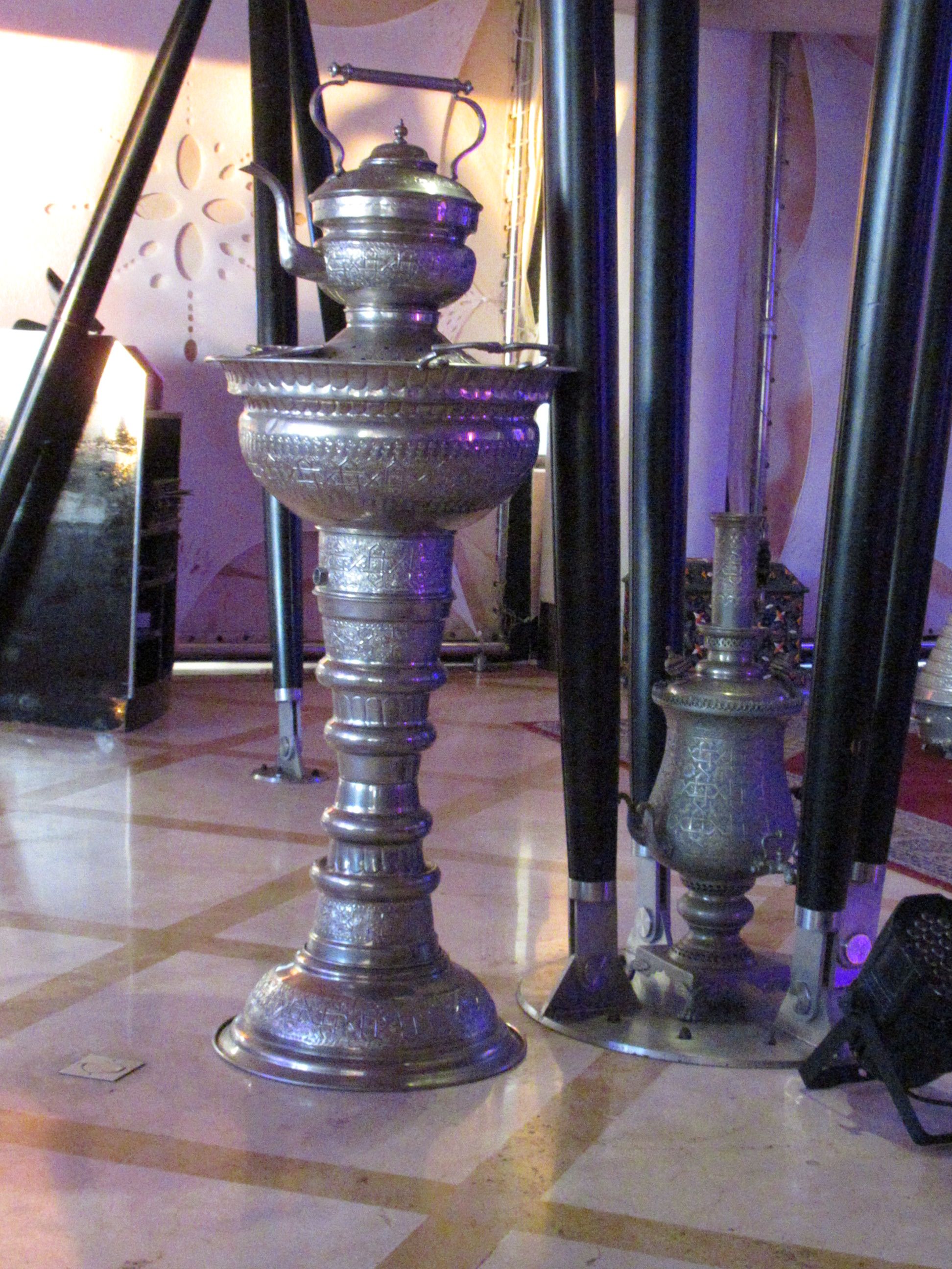 Bassin marocain de lavage des mains