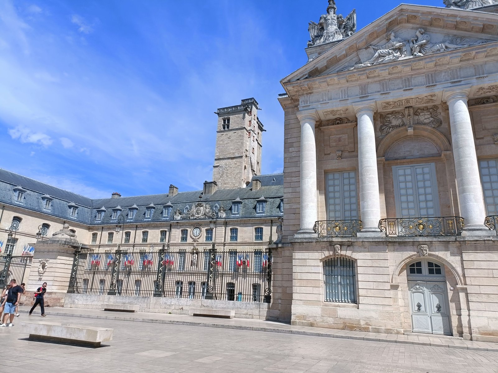 Palais des Ducs et des États de Bourgogne à Dijon en France