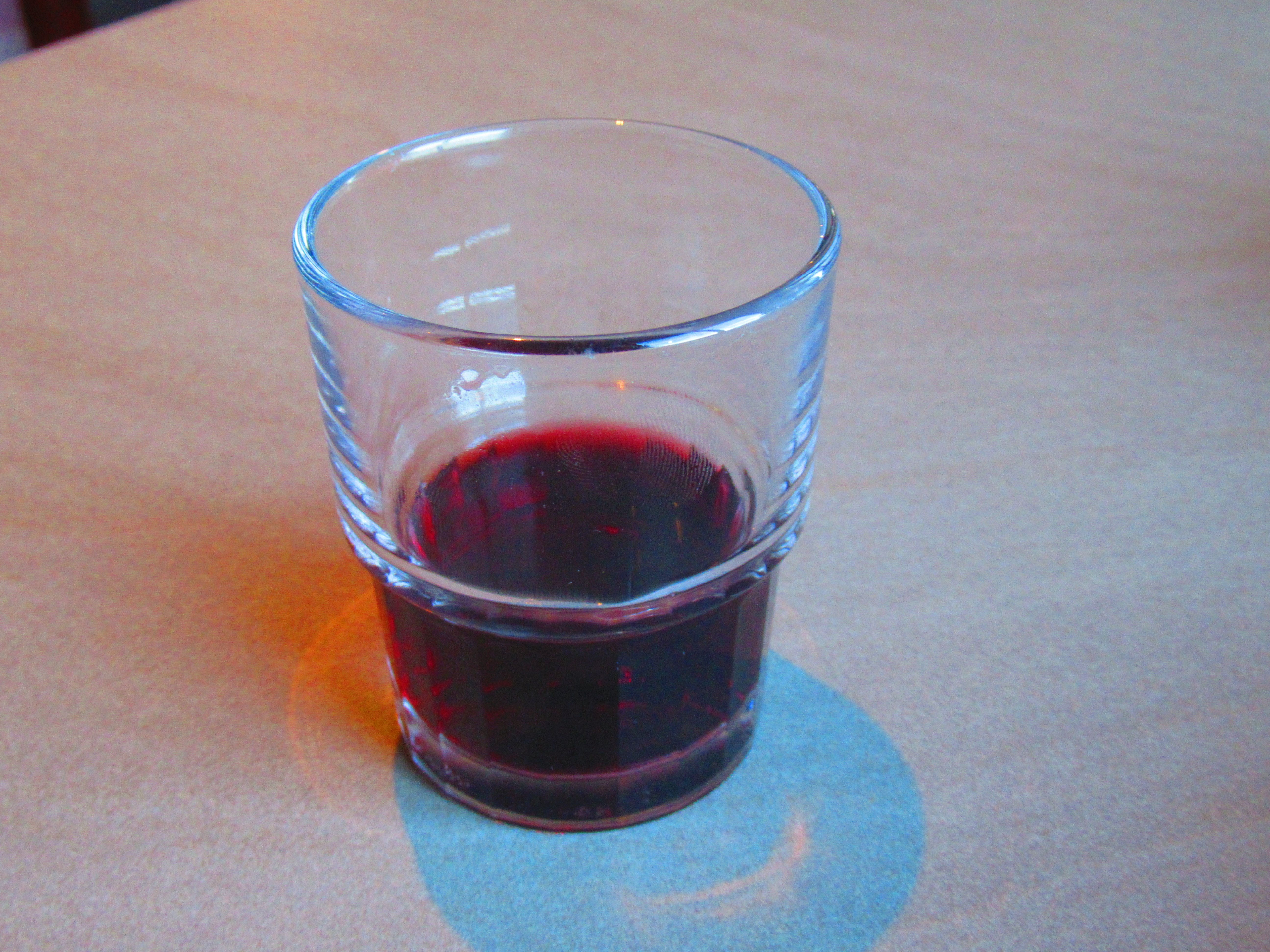 Verre de vin rouge