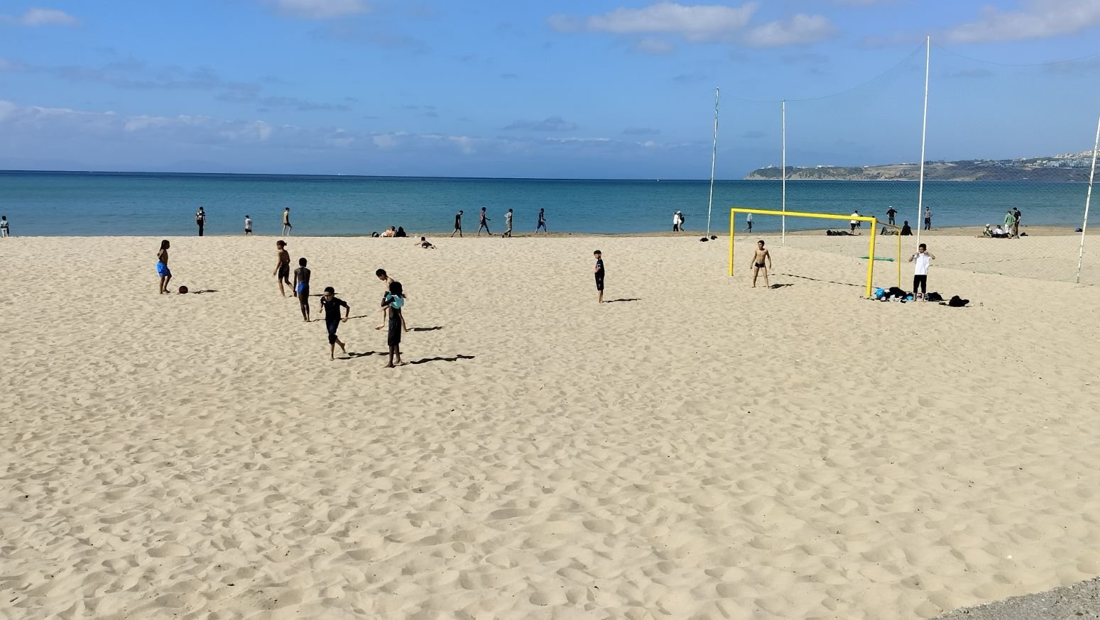 Football de plage, photo gratuite