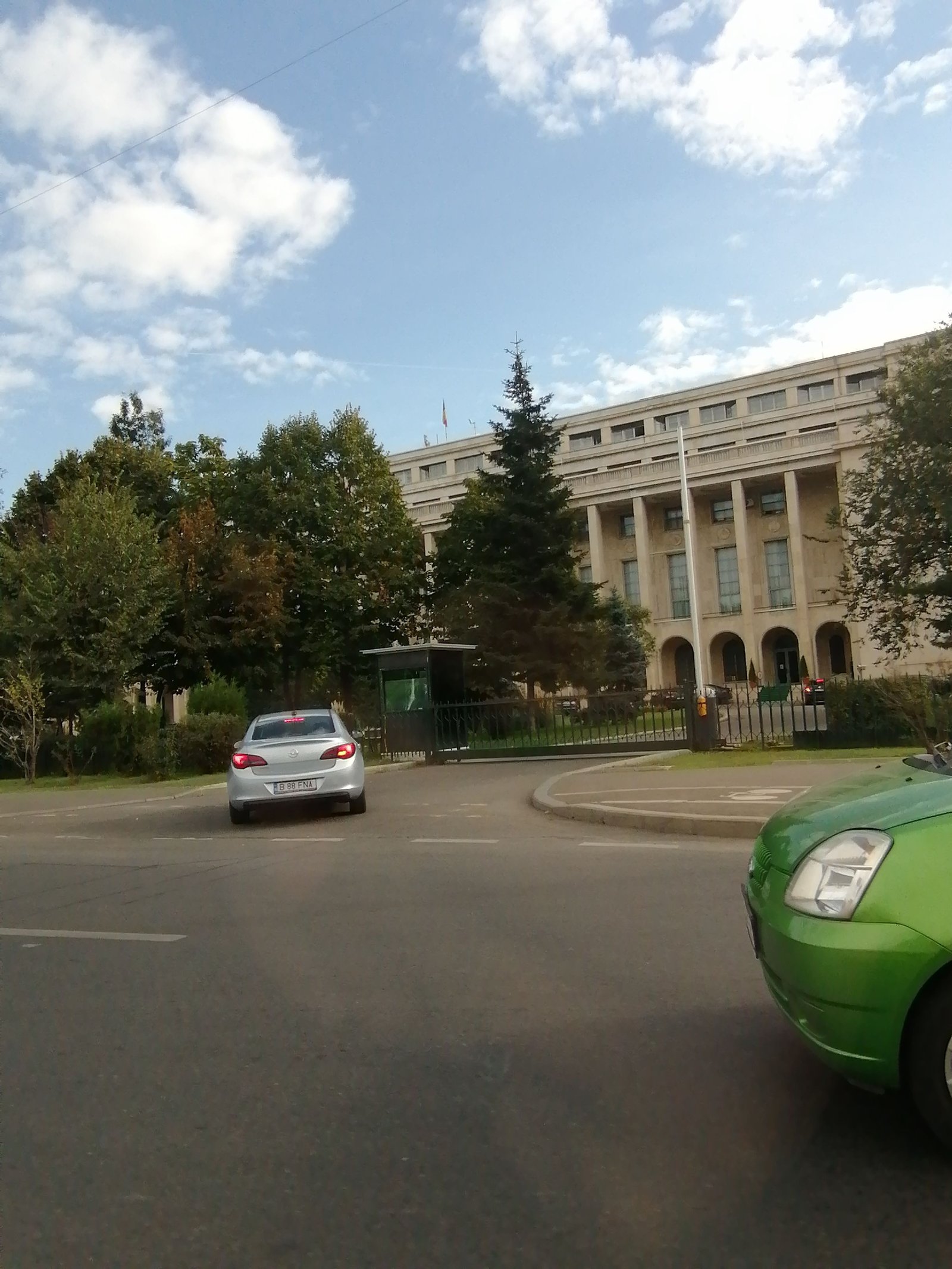 Palais de la Victoire à Bucarest en Roumanie