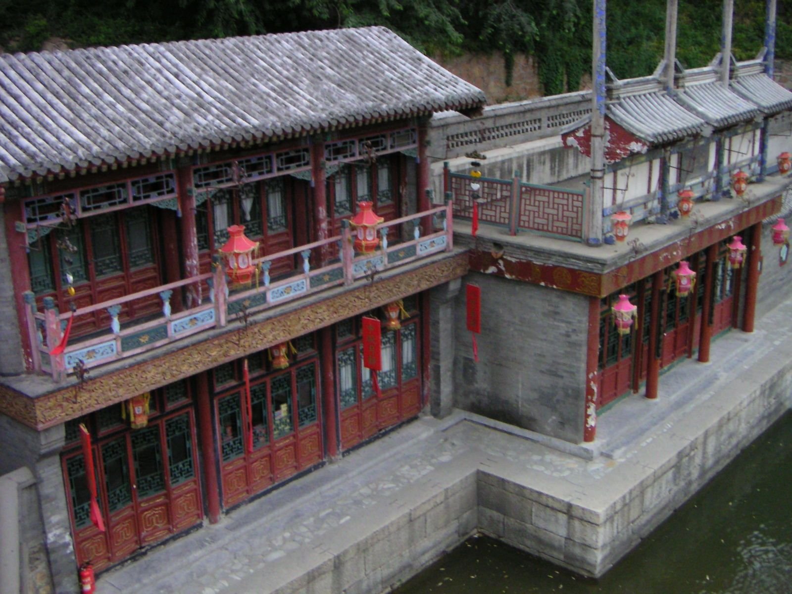 Le palais d'Été, maison au bord du lac, Chine, Asie photo gratuite
