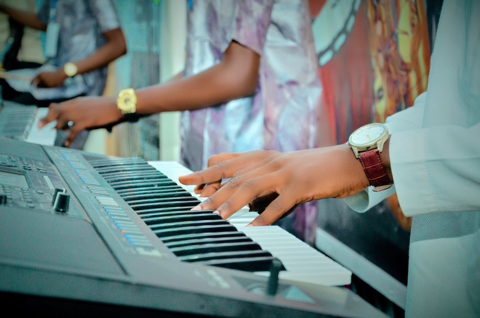 Les notes musicales du piano photo gratuite