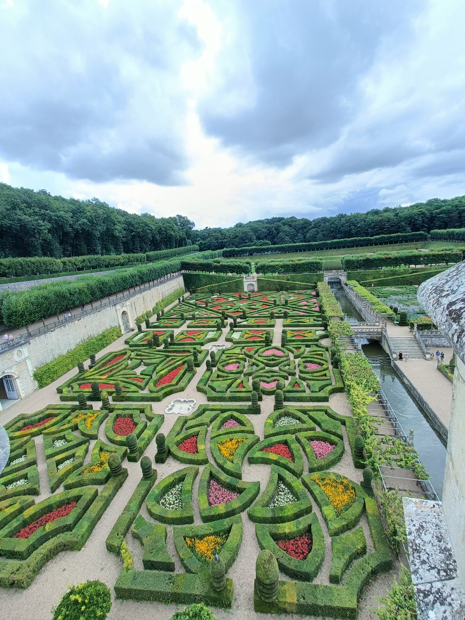 Les jardins du Château de Villandry, France, photo gratuite
