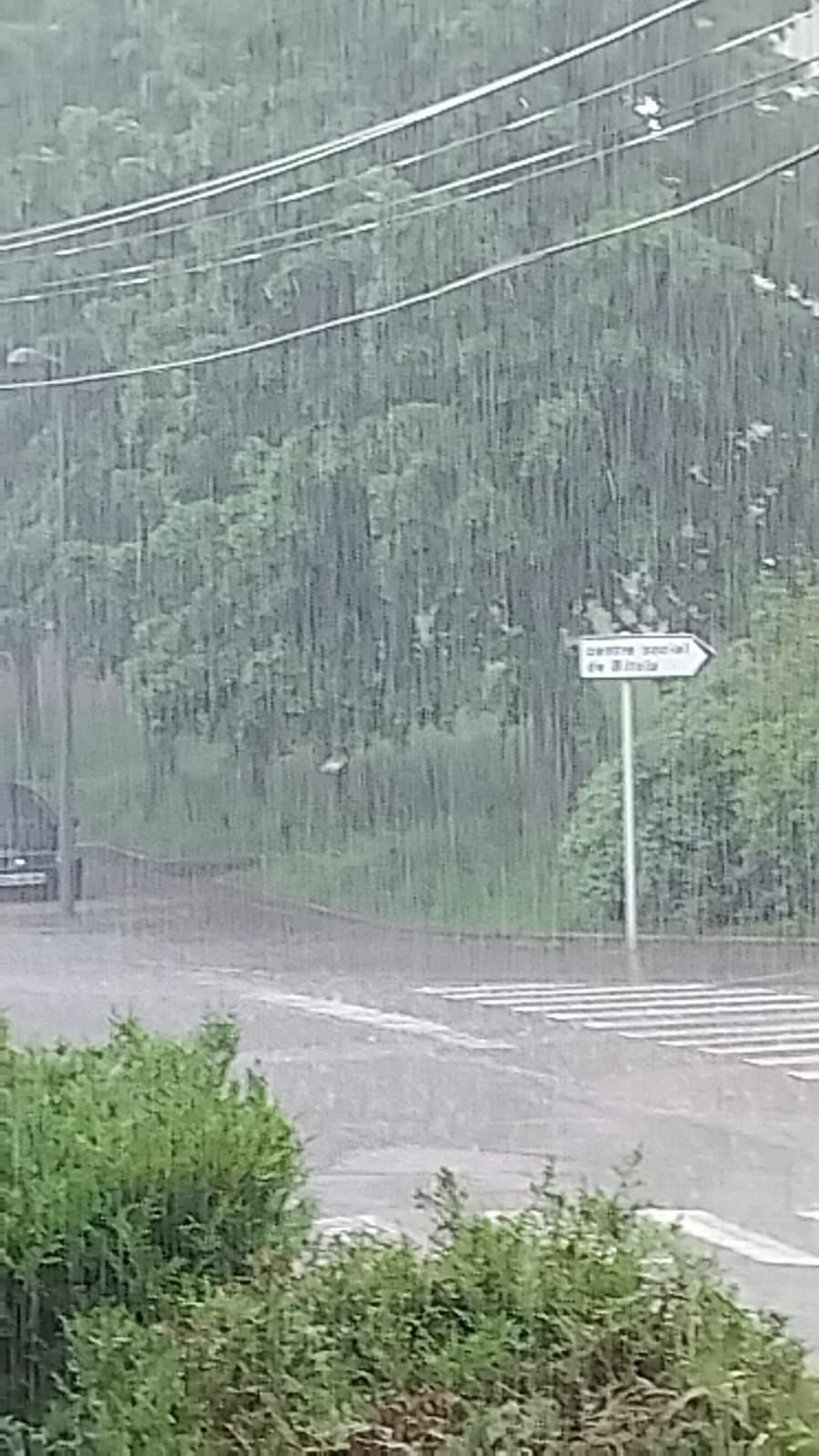 Très fortes pluies - Sehr schwerer Regen