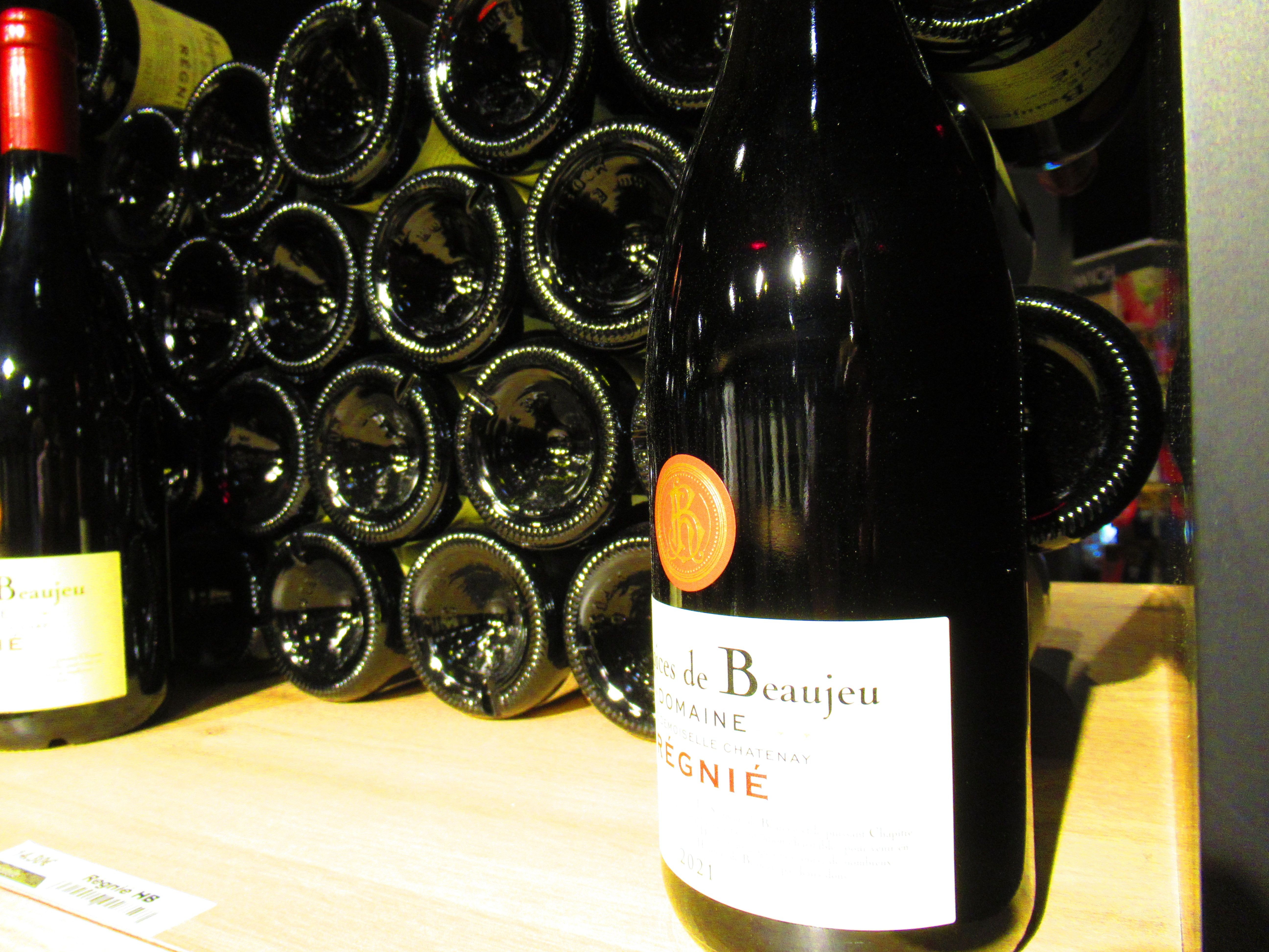 Bouteilles de vin de Bourgogne