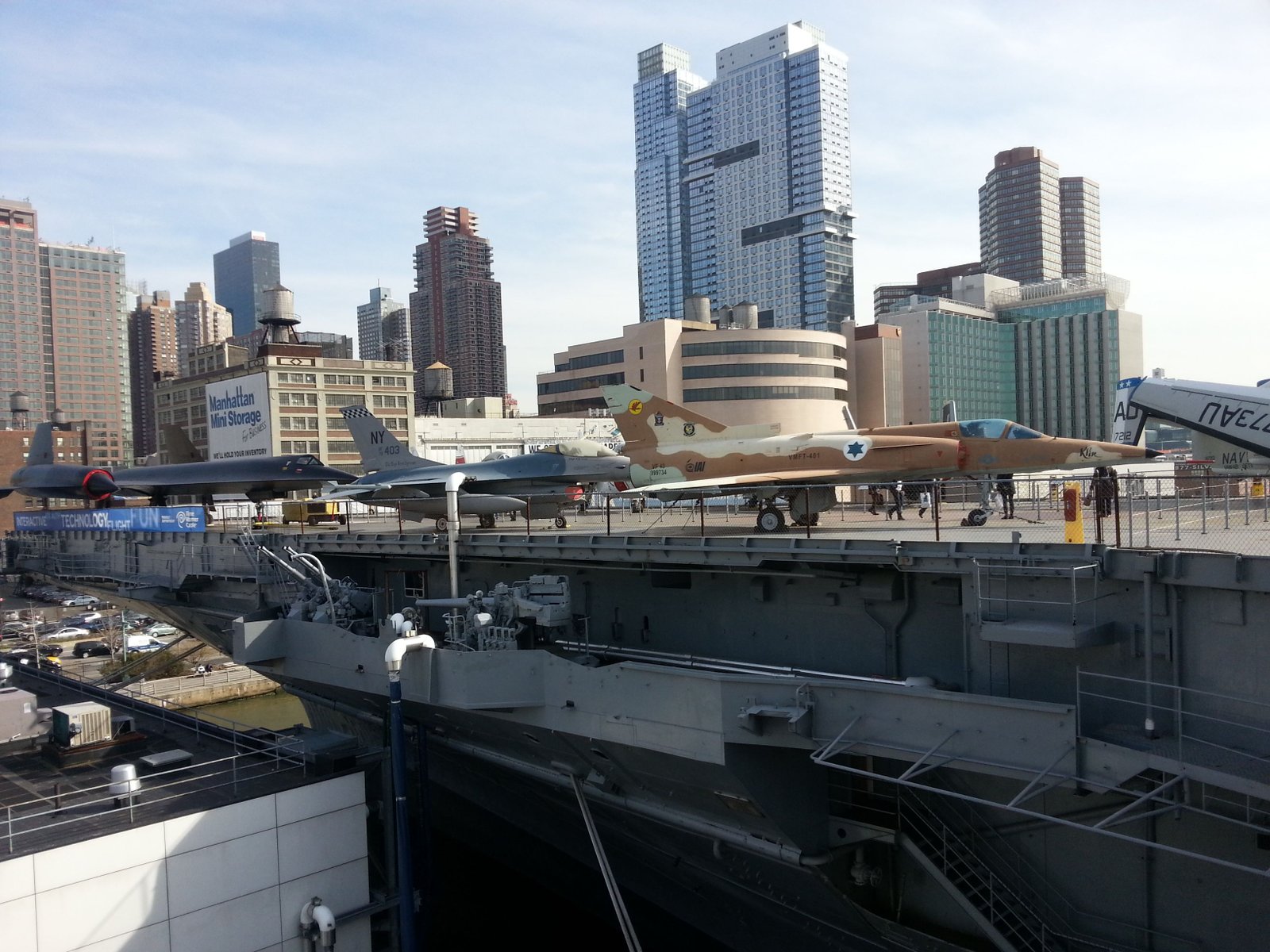 Intrepid Sea-Air-Space Museum à New York, États-Unis, avion de chasse, photo gratuite