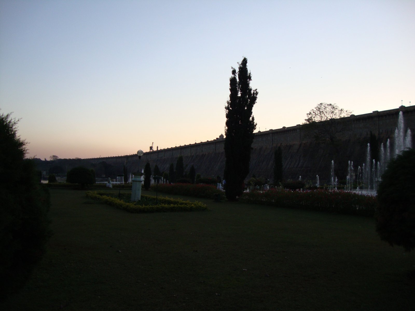 Les Jardins de Brindavan à Mysore, en Inde, photo gratuite