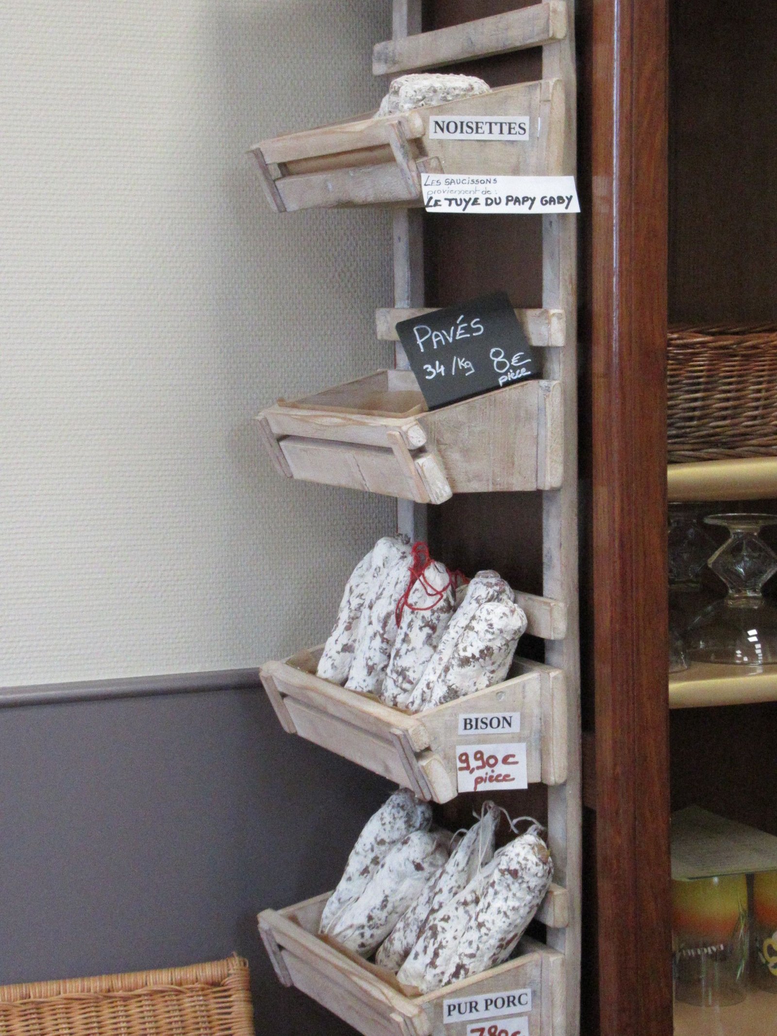 Saucissons artisanaux