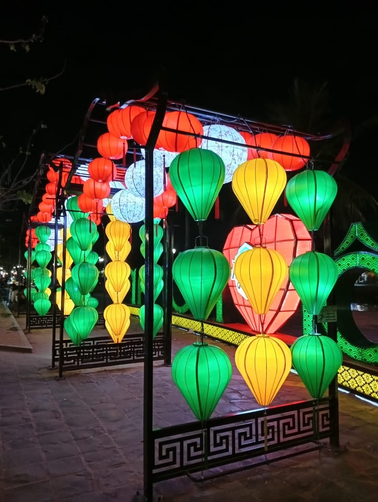 Lanternes colorées, Vietnam, photo gratuite