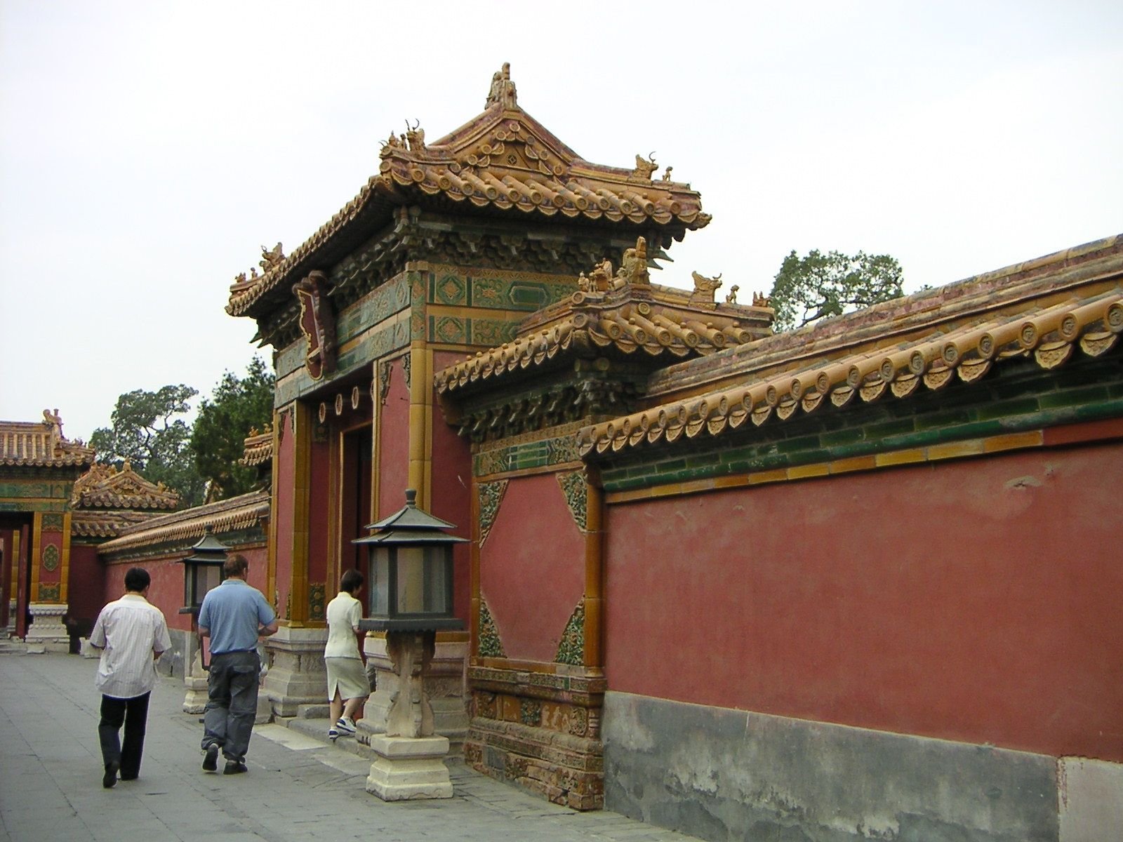 Façade, porte de la pureté céleste à l'intérieur de la Cité Interdite en Chine, Asie photo gratuite