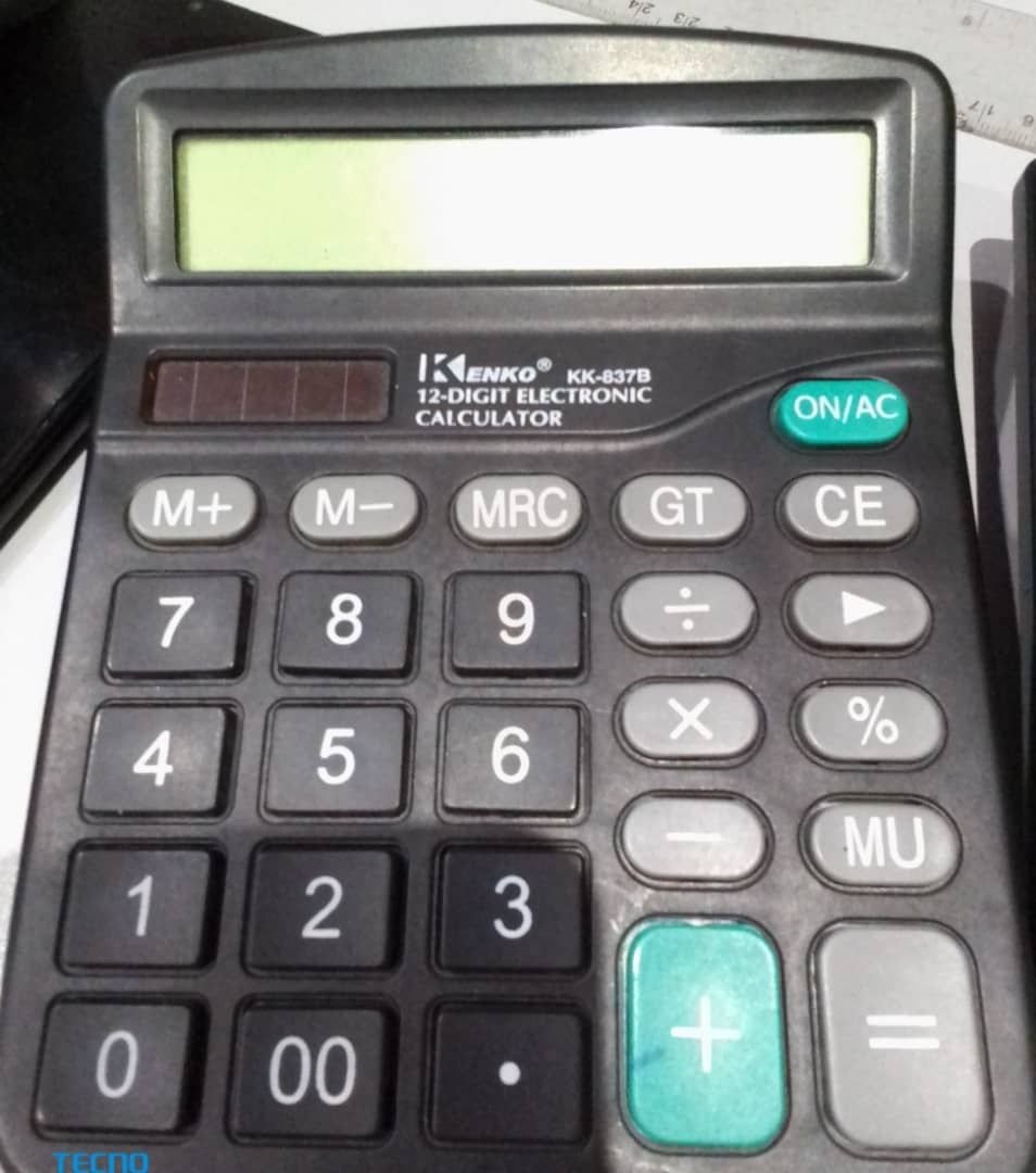 Calculatrice électronique photo gratuite