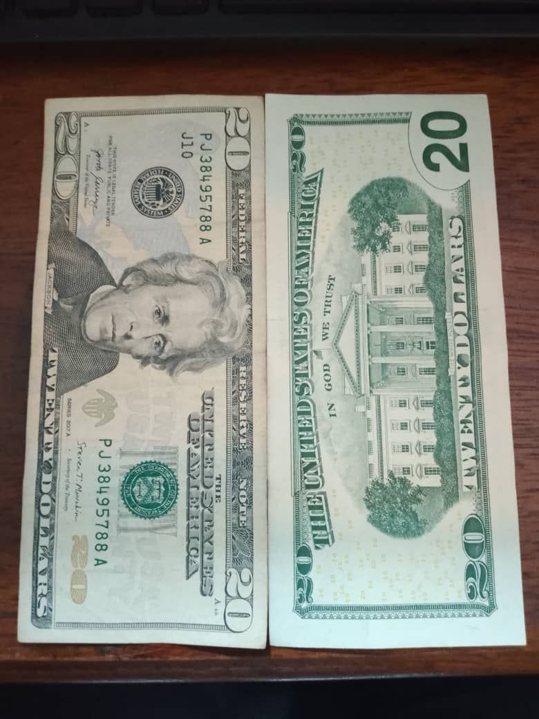 Andrew Jackson sur les billets de 20 dollars américains photo gratuite