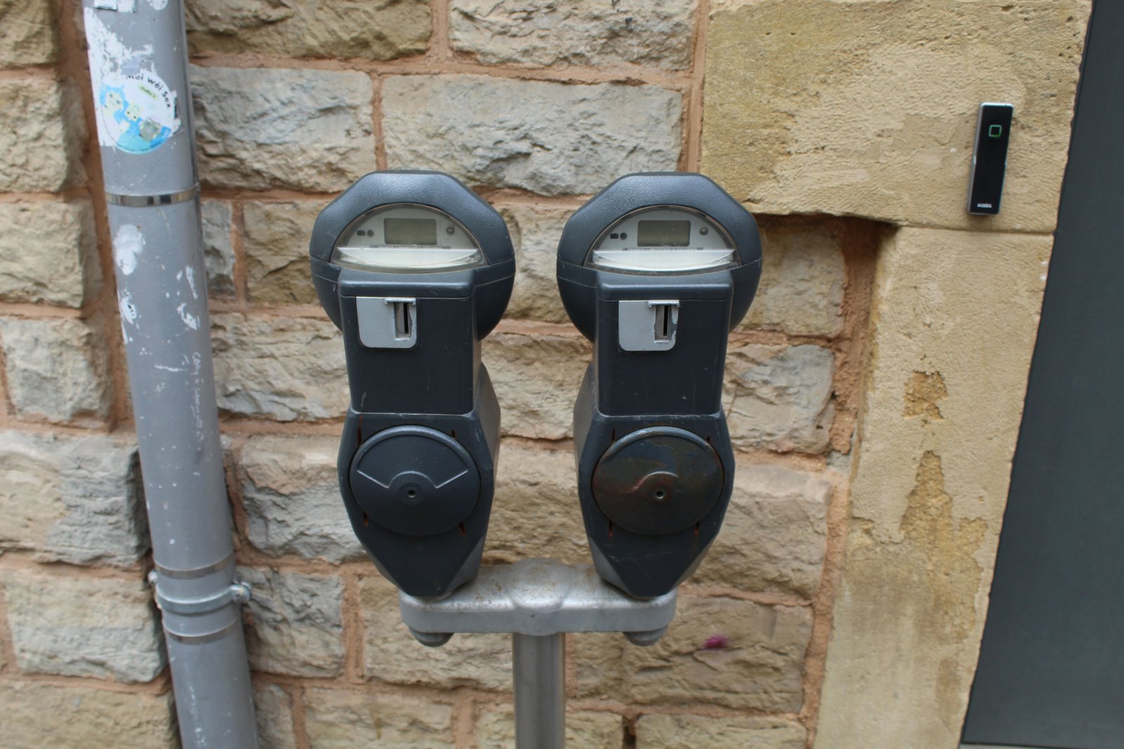 Horodateur double tête, appareil, Luxembourg, photo gratuite