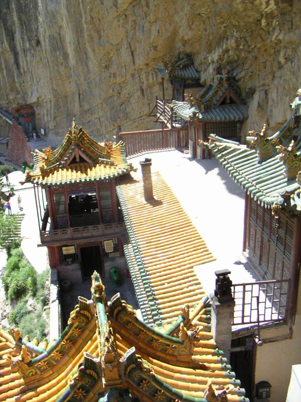 Le monastère chinois suspendu Xuankong, Asie photo gratuite