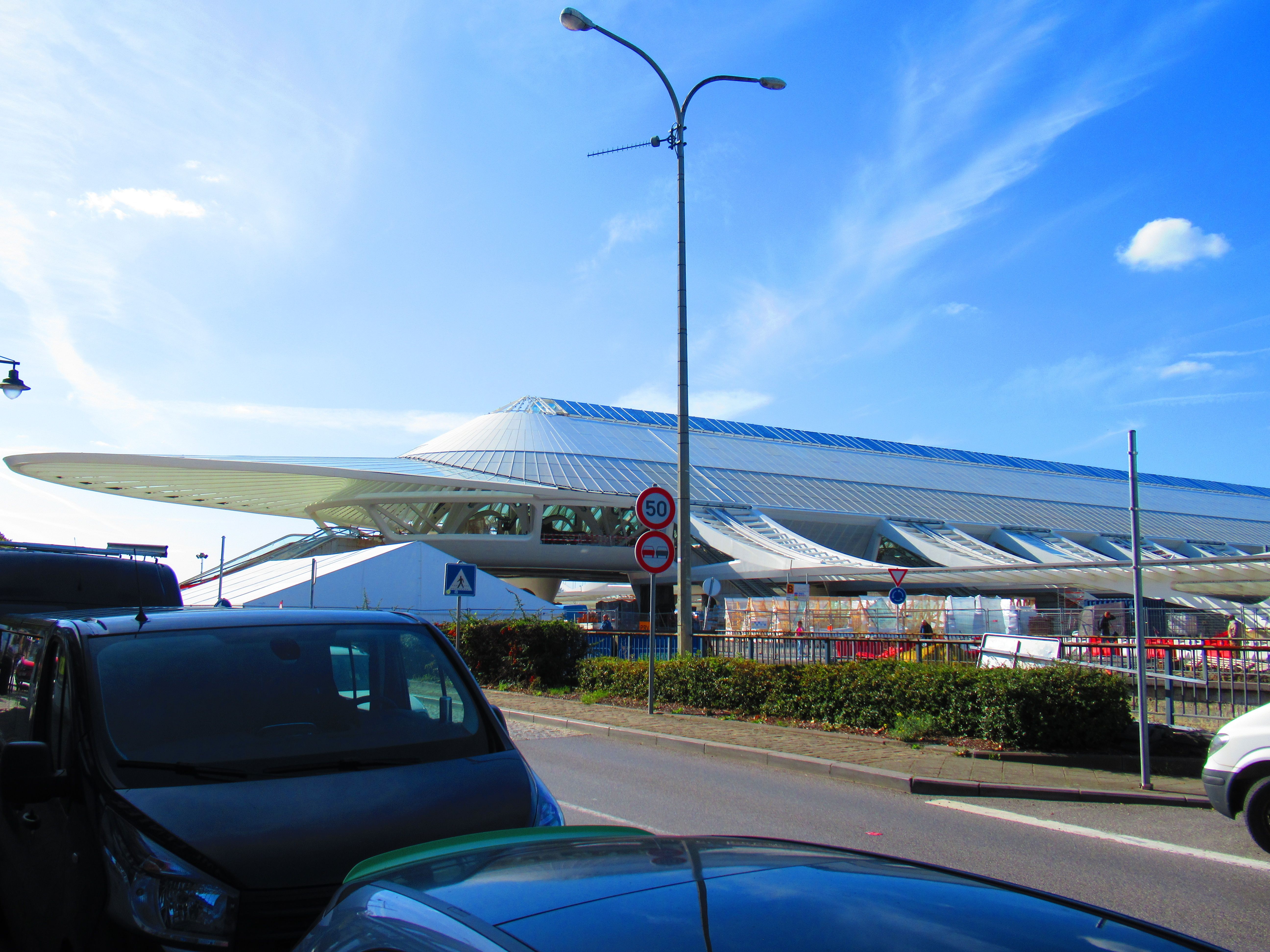 Nouvelle gare de Mons, travaux