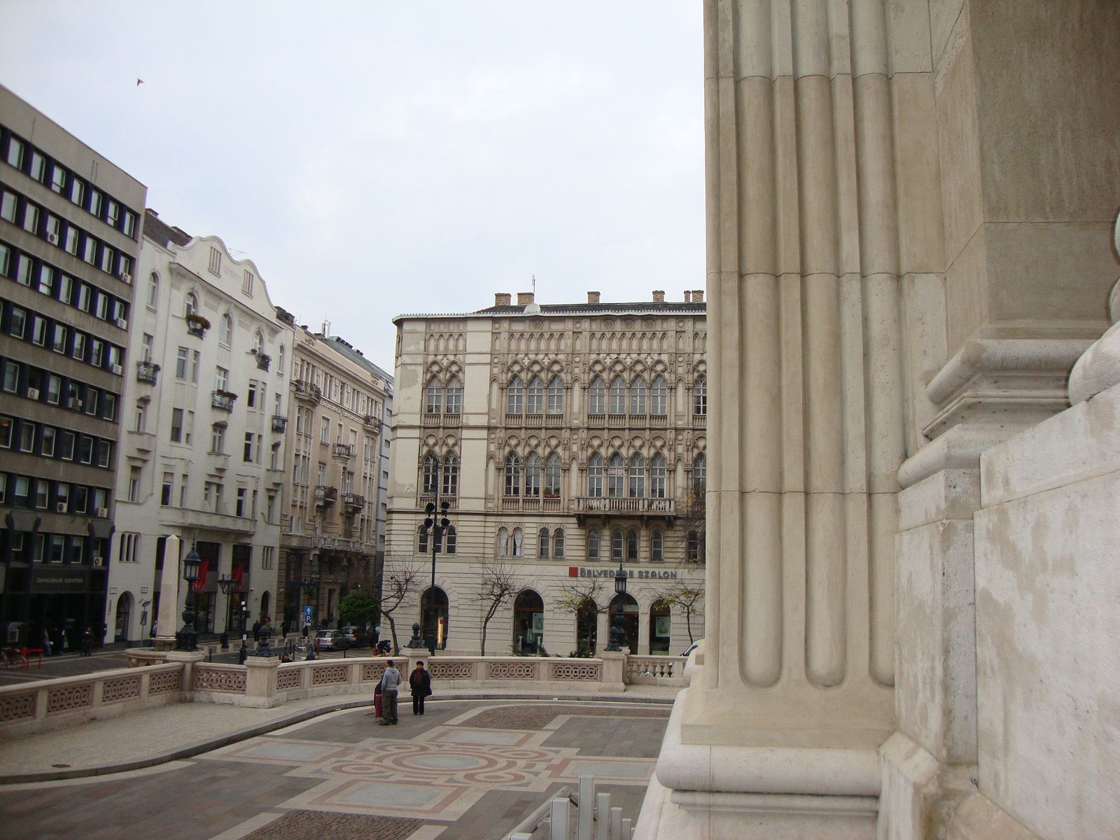 Vue sur le Pal's Hostel and Apartments à Budapest