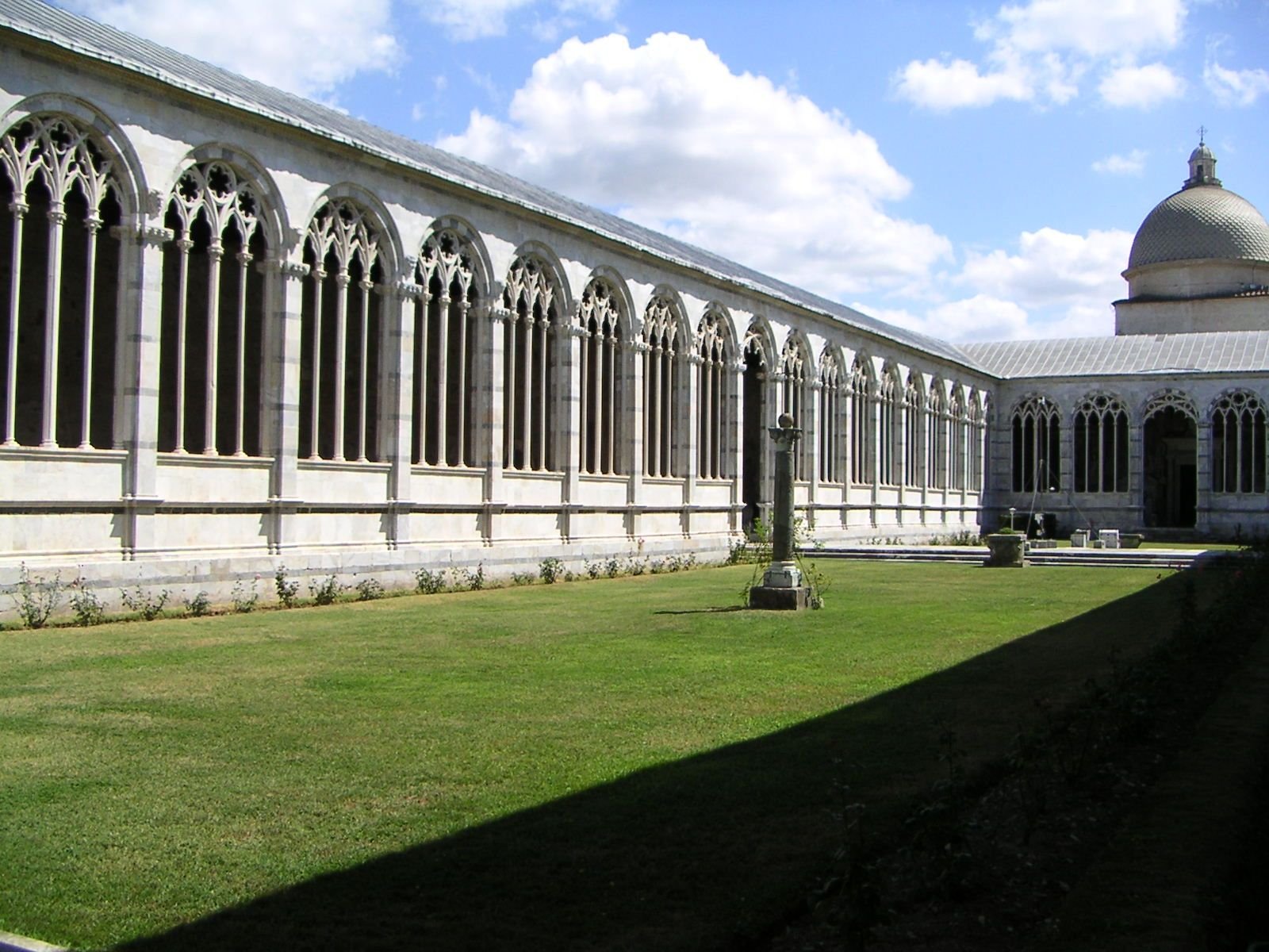 Cimetière Campo Santo à Pise en Italie