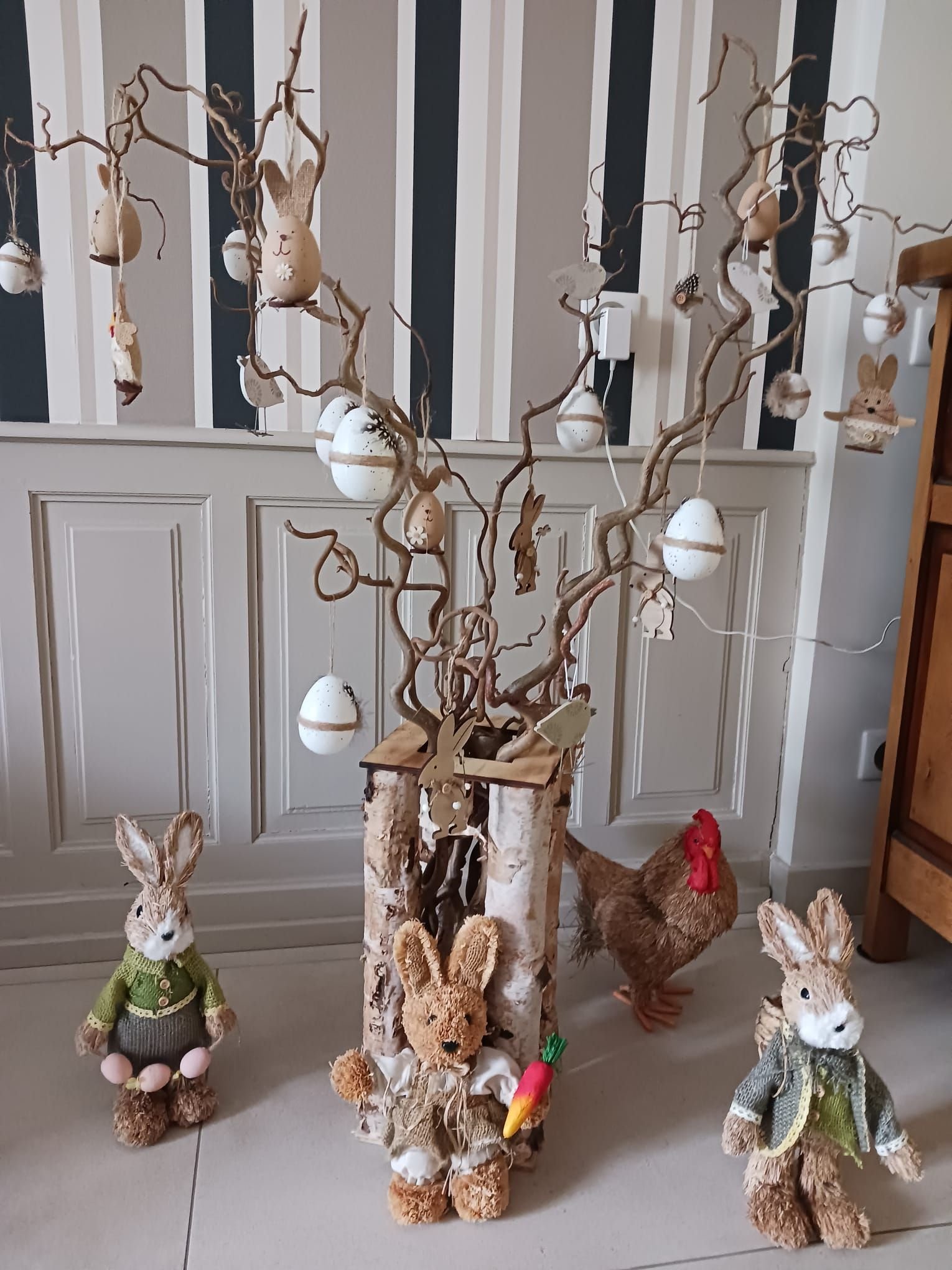 Une décoration traditionnelle pour la fête de Pâques, photo gratuite