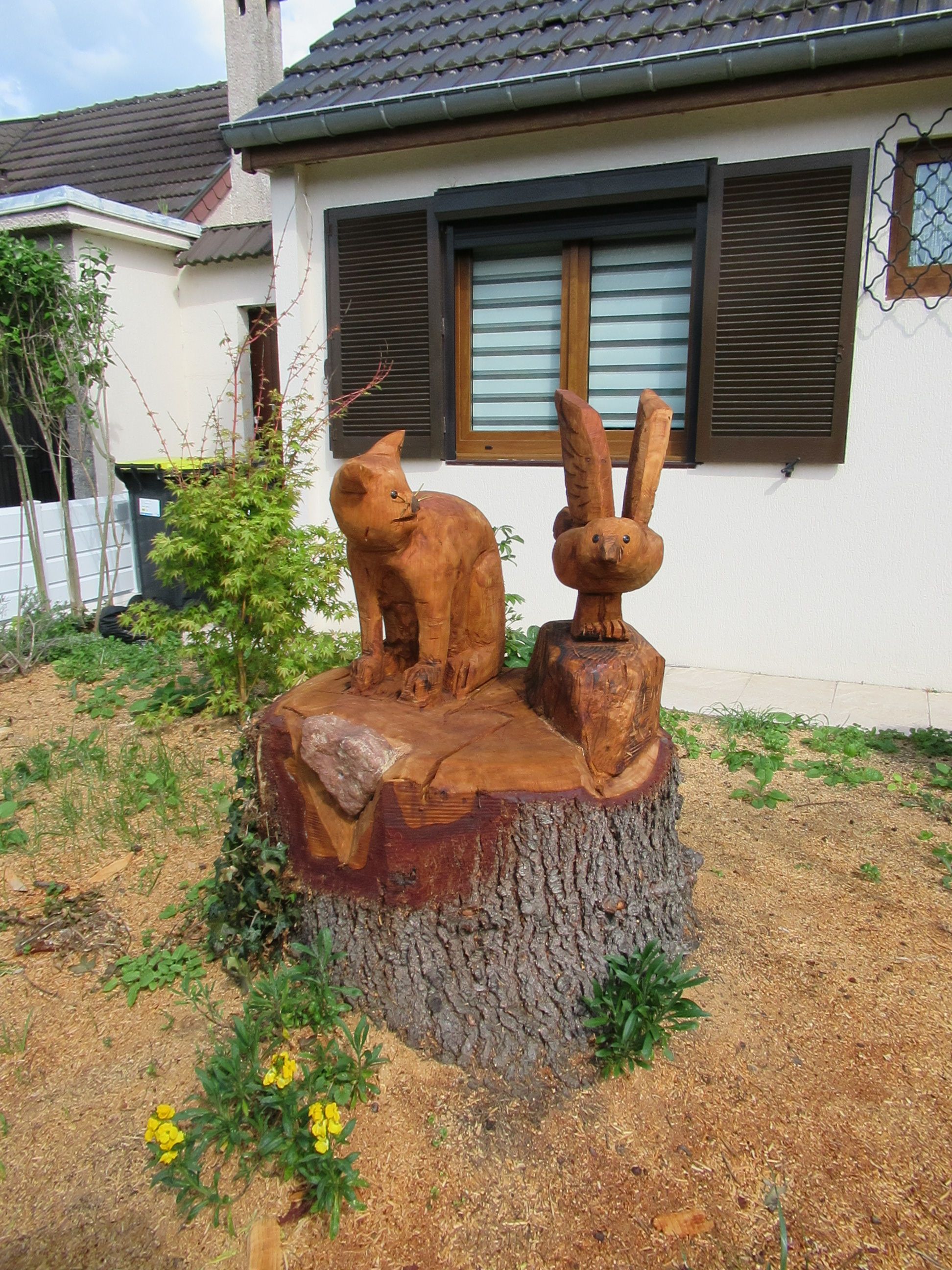 Sculpture sur bois