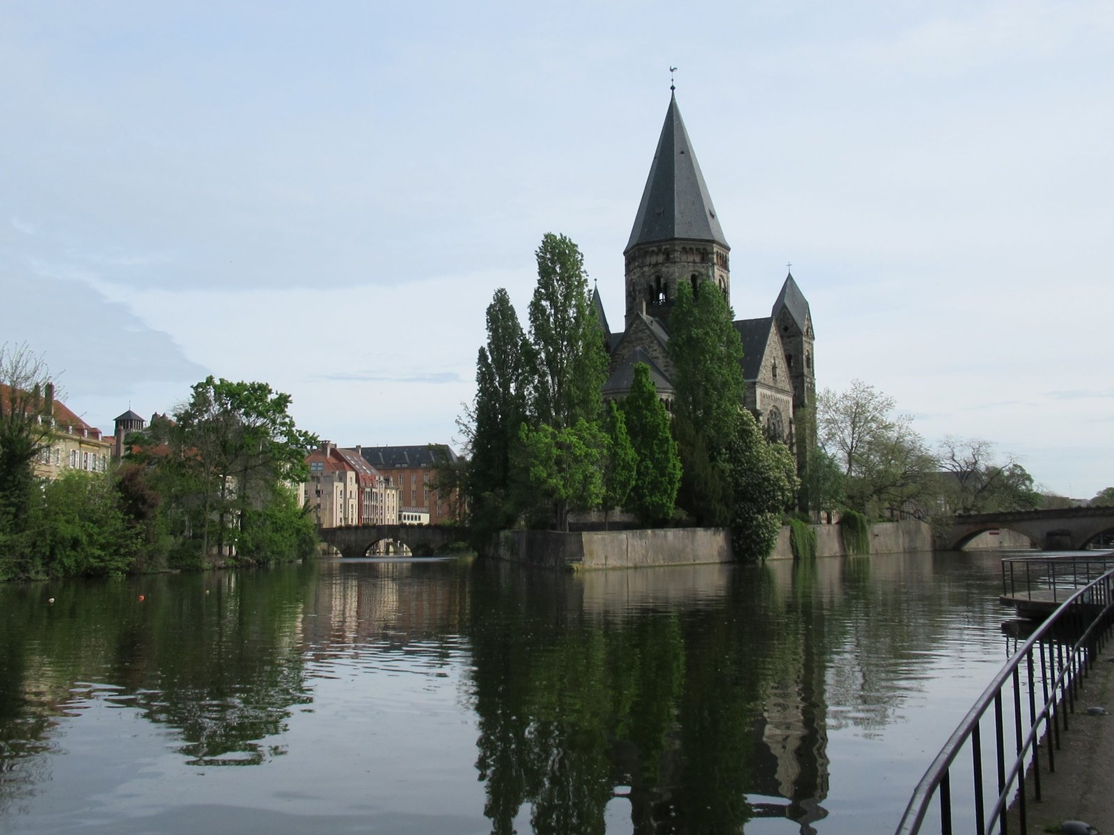 Le temple protestant de Metz, le Temple Neuf