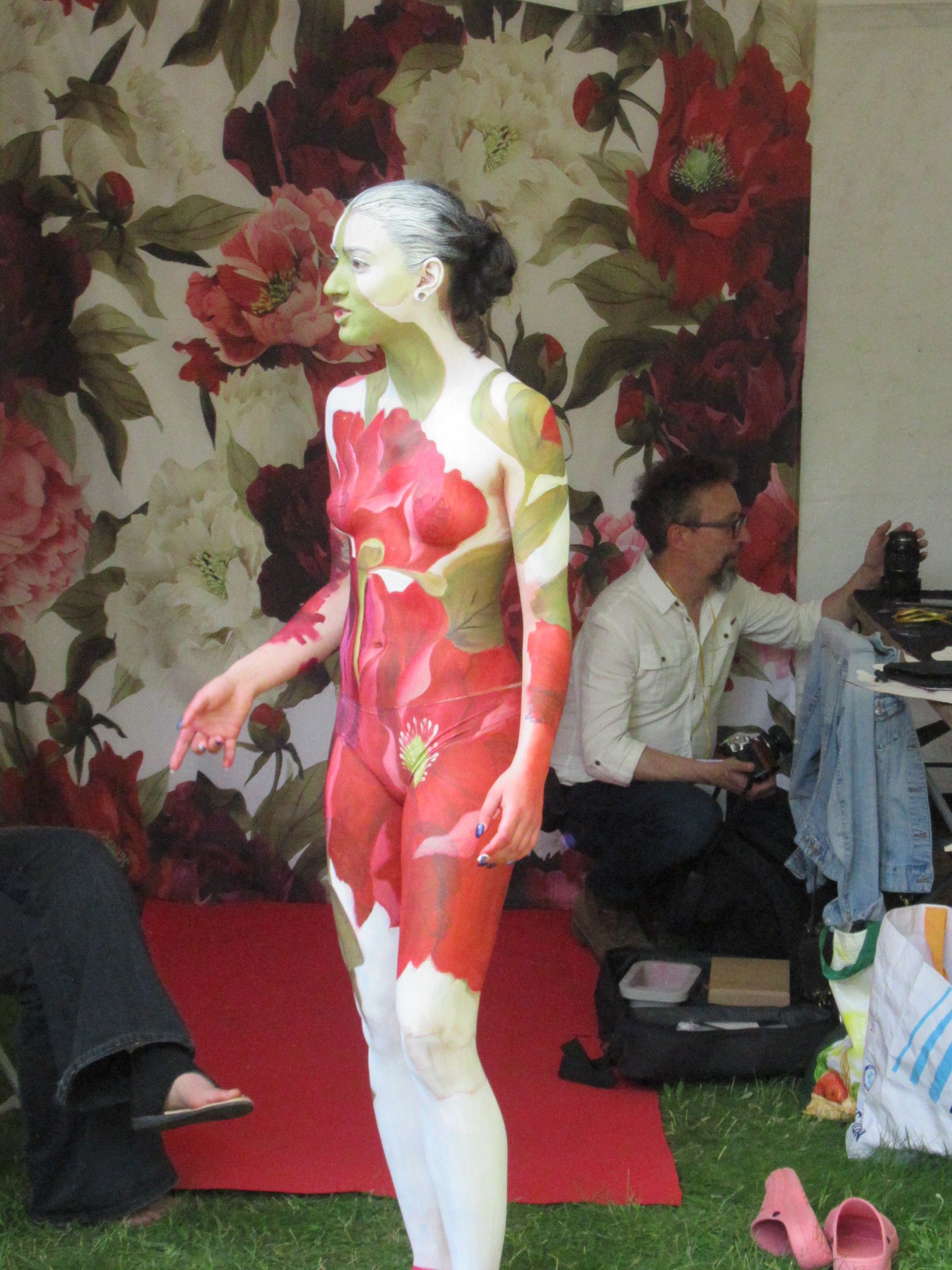 Bélier body painting