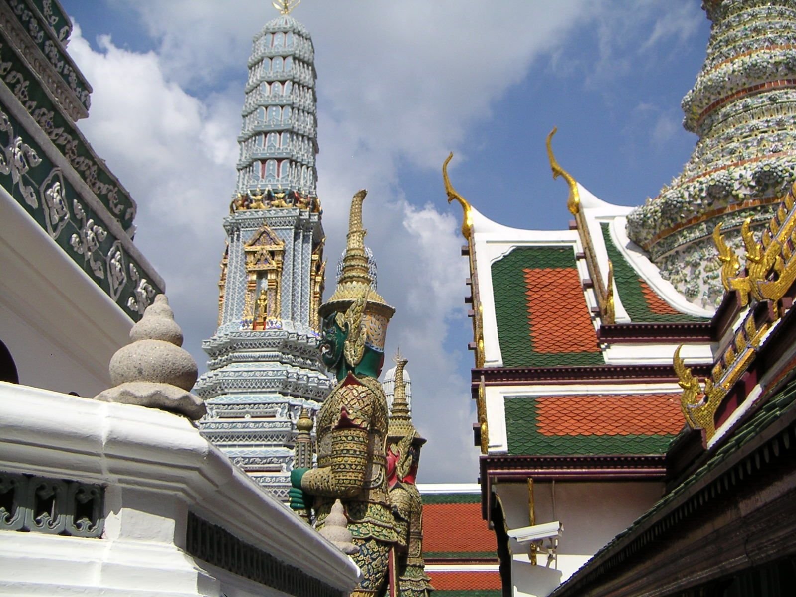 Entrée du palais royal de Bangkok en Thaïlande