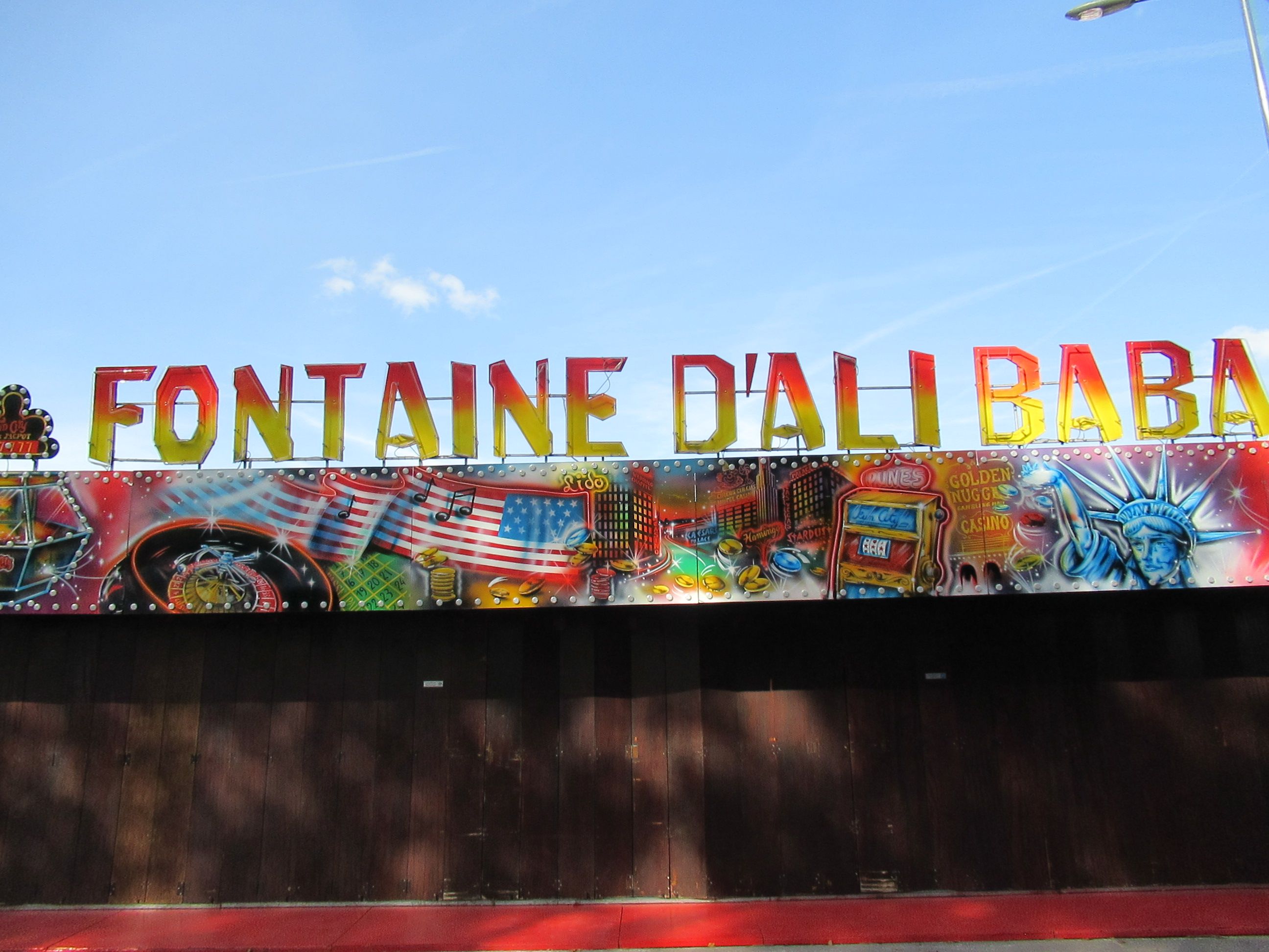 Casino LA FONTAINE D'ALI BABA de fête foraine