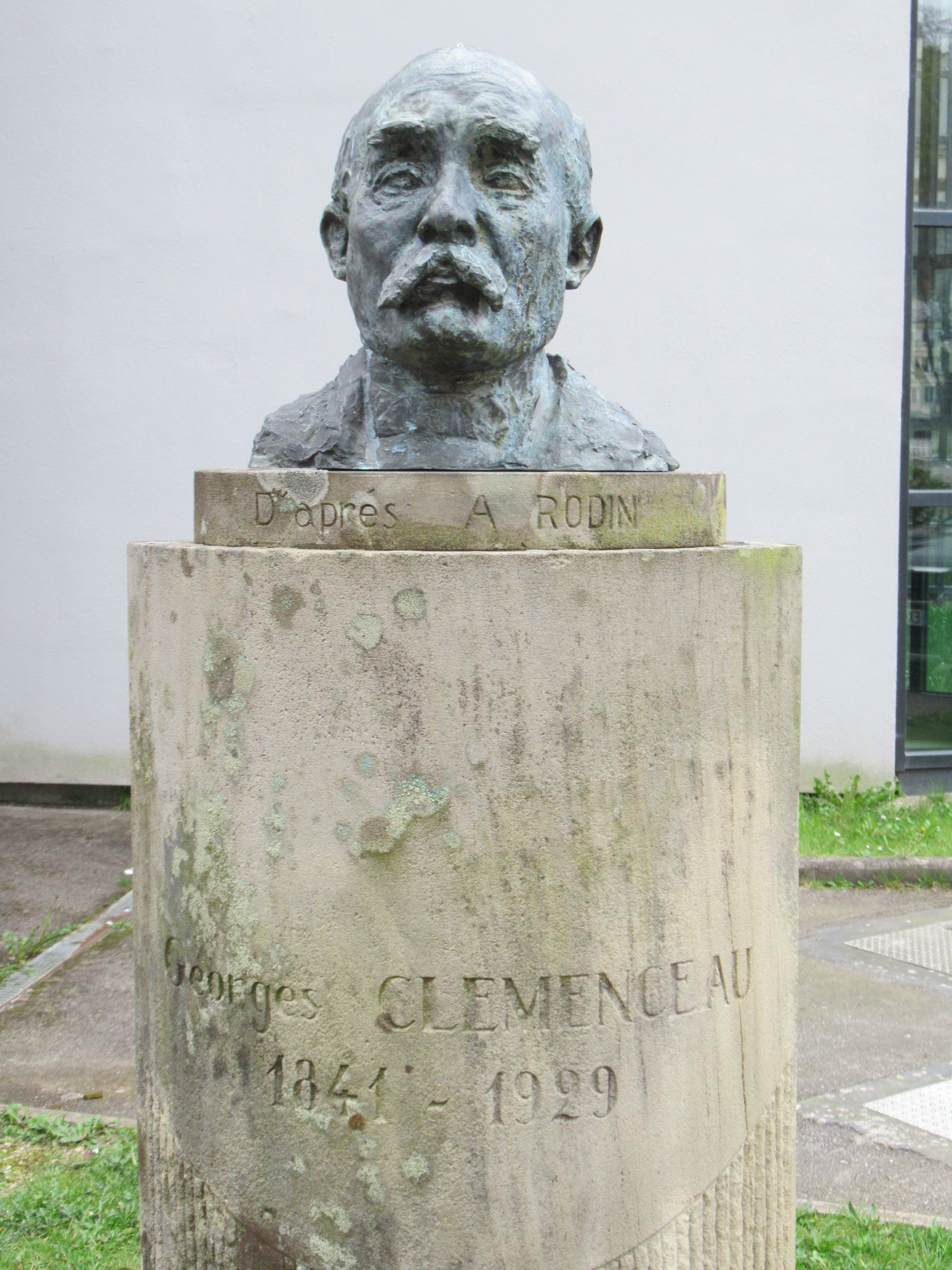 Buste de Clémenceau à Épinal