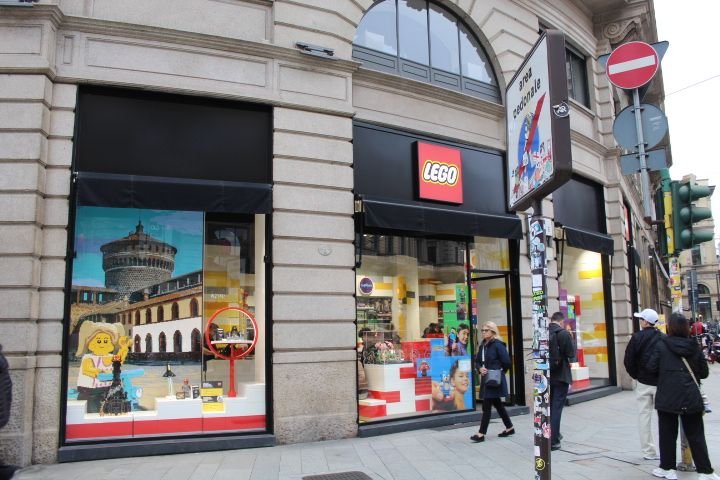 Un magasin LEGO, photo gratuite
