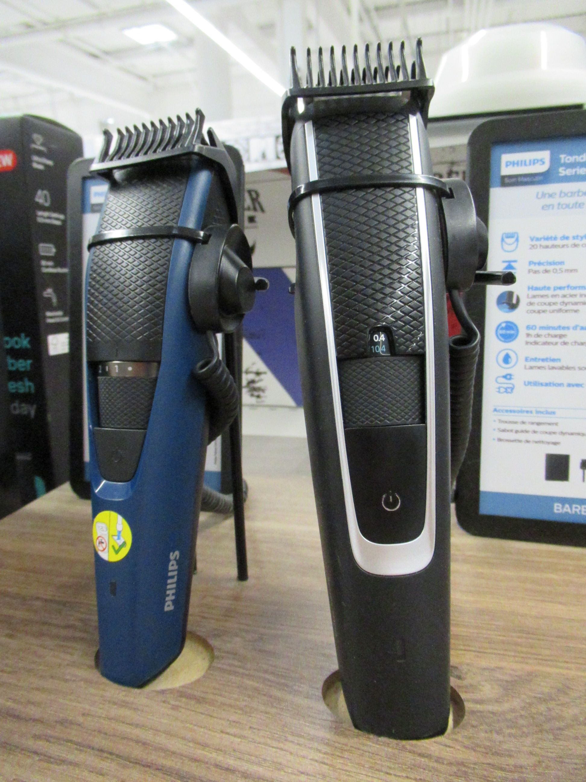 Tondeuses à barbe et à cheveux