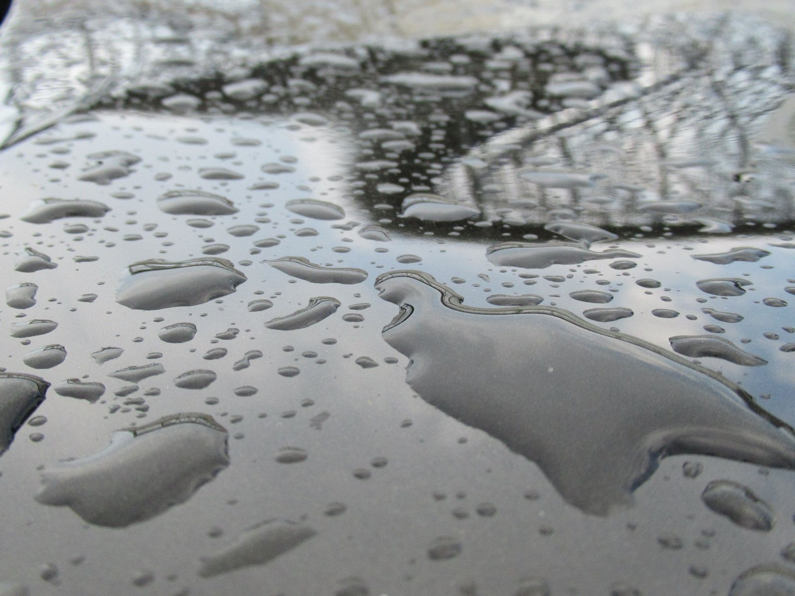 Gouttes de pluie - Regentropfen