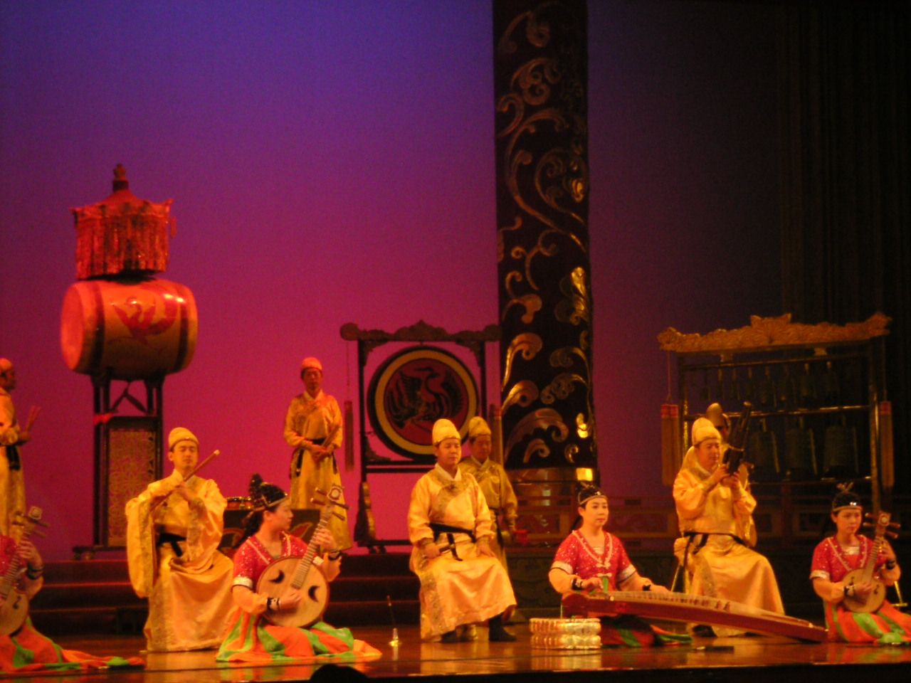 Artistes chinois à l'Opéra de Pékin