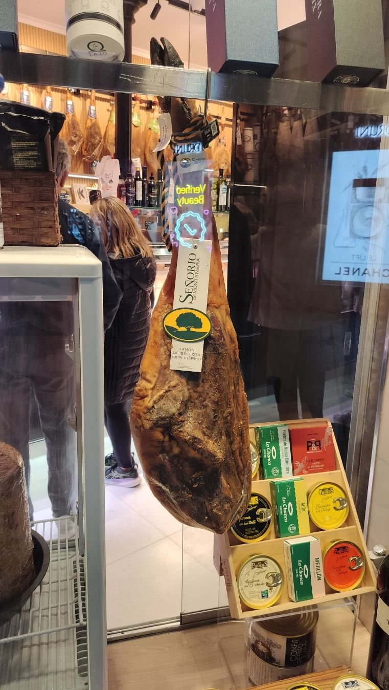 Un morceau de viande, jambon, photo gratuite