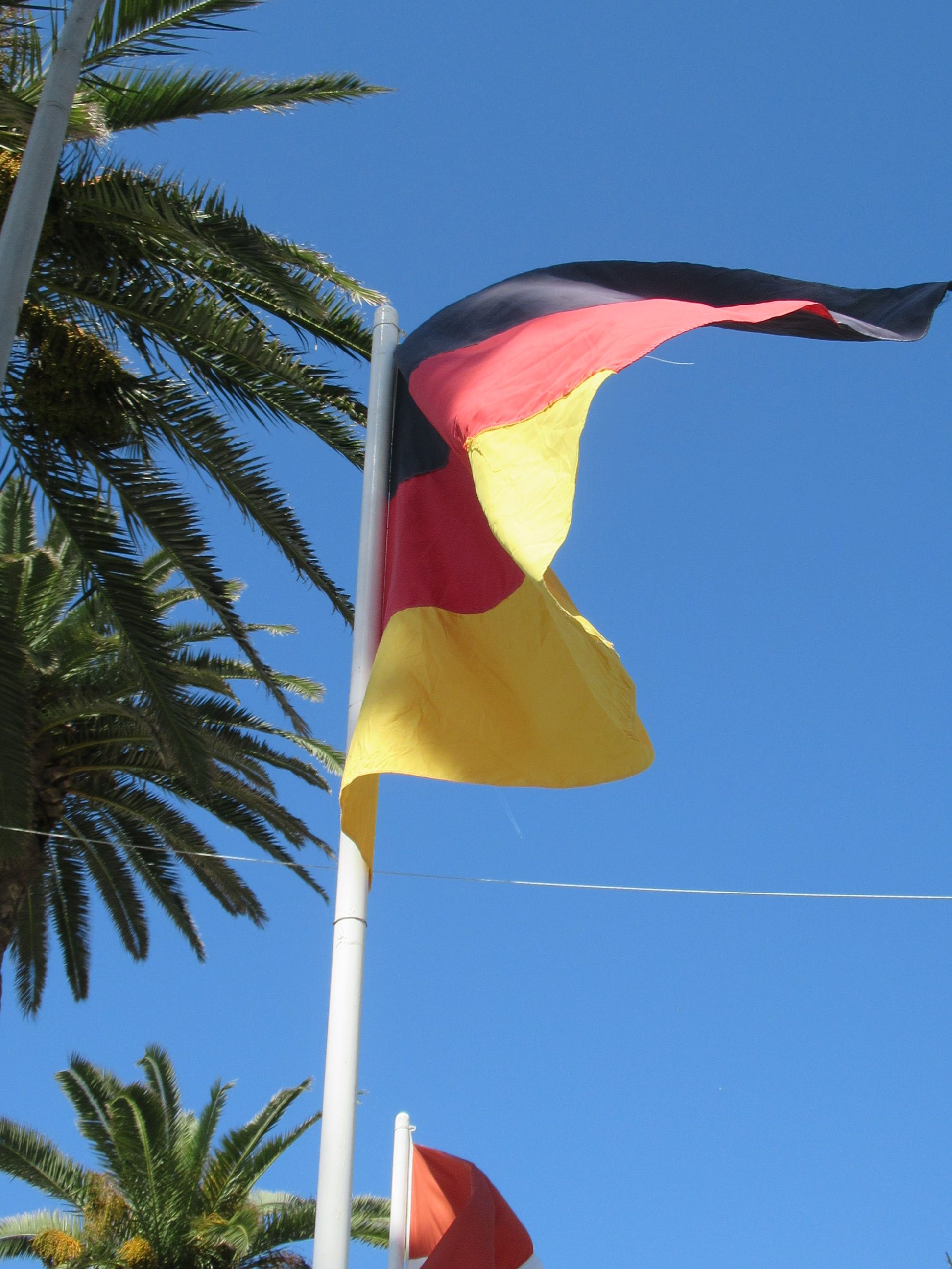 Drapeau allemand photo gratuite - Kostenloses Foto der deutschen Flagge