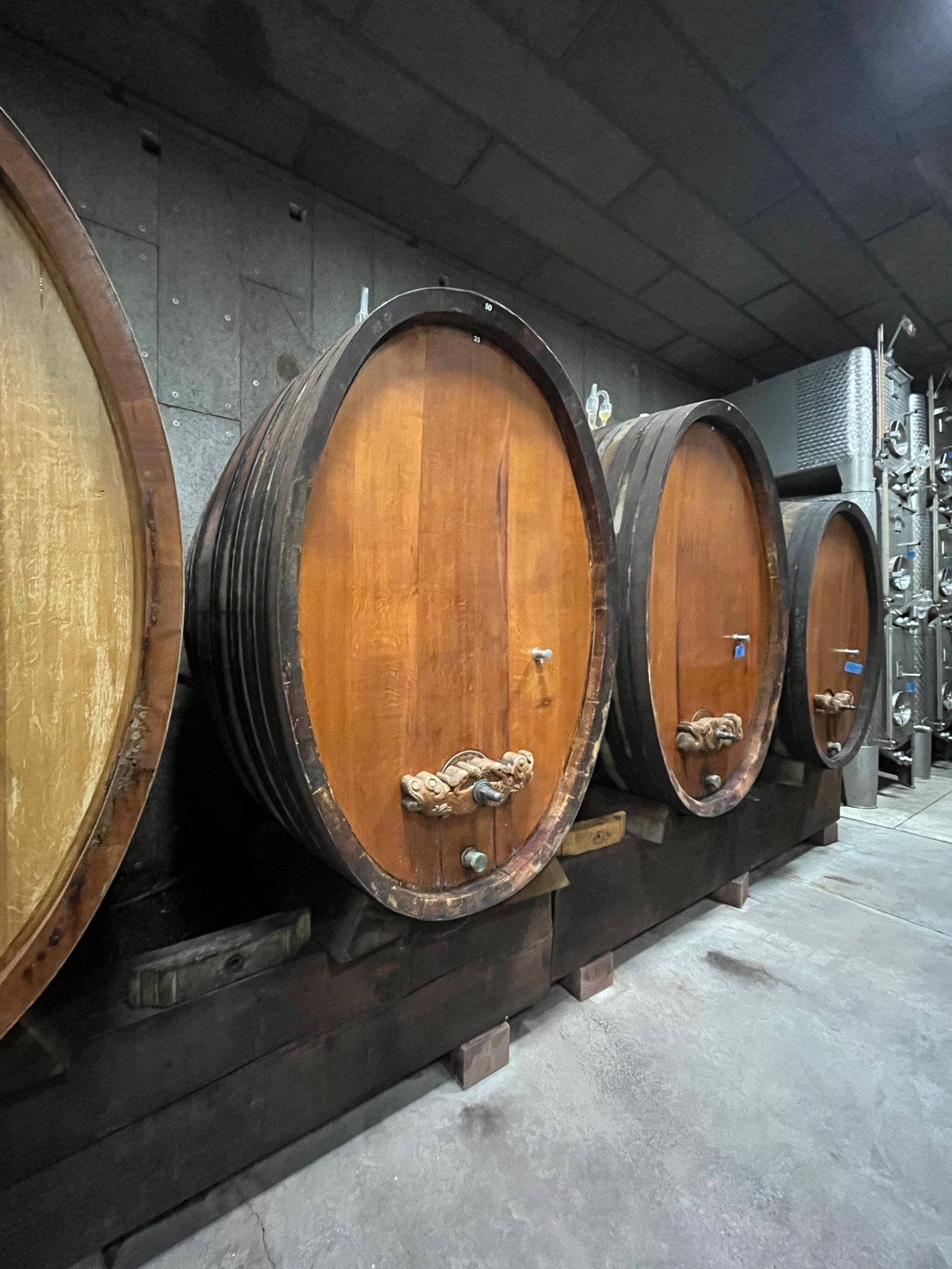Des foudres de chêne, photo gratuite