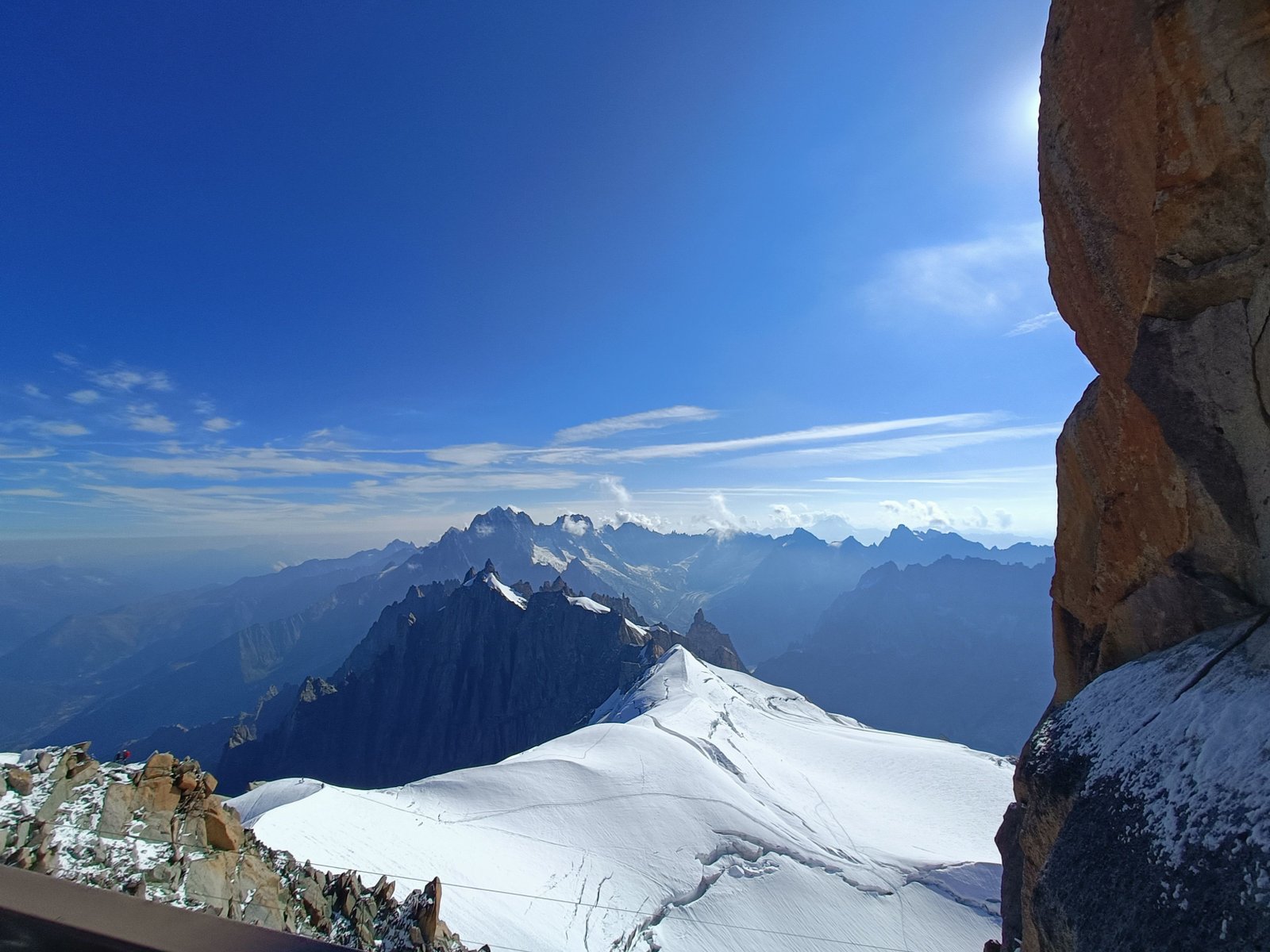 Le massif du Mont-Blanc, photo gratuite